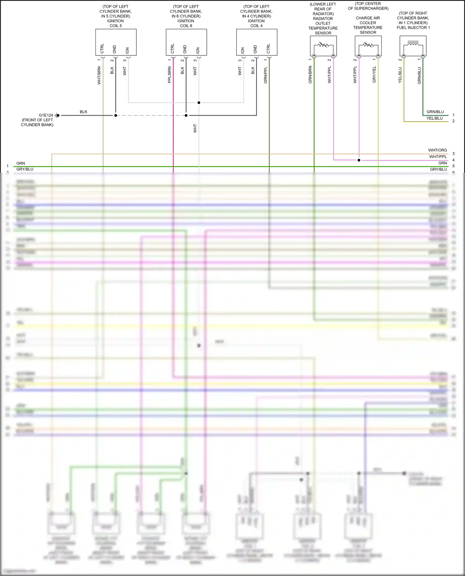 Jaguar F-type I (2013-2017) ctrl wiring diagram  (2 of 2)