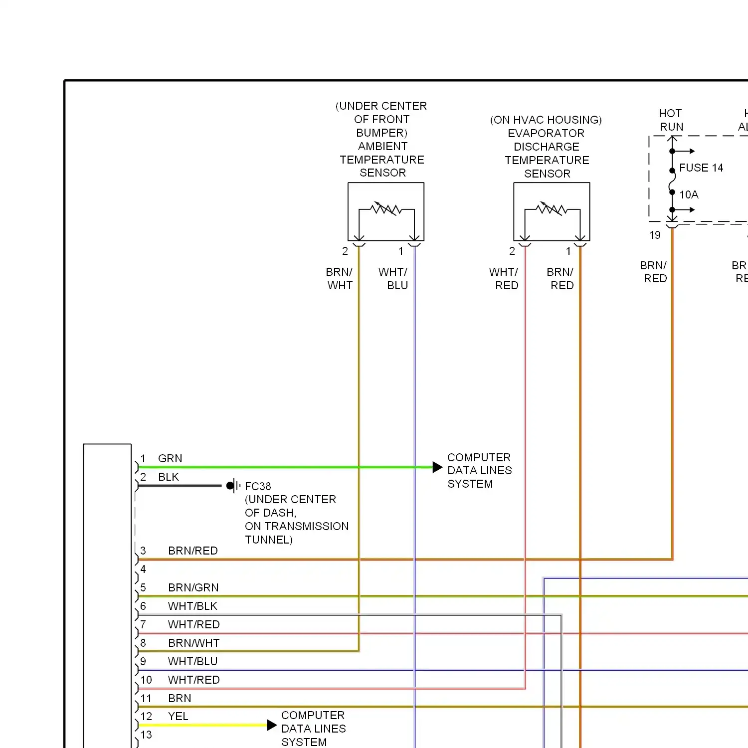 Automatic a/c circuit (1 of 2)