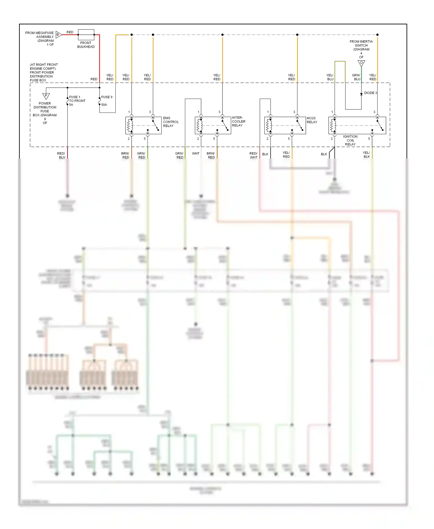 Jaguar S-type I facelift (2004-2008) air conditioning system engine controls system wiring diagram  (1 of 1)