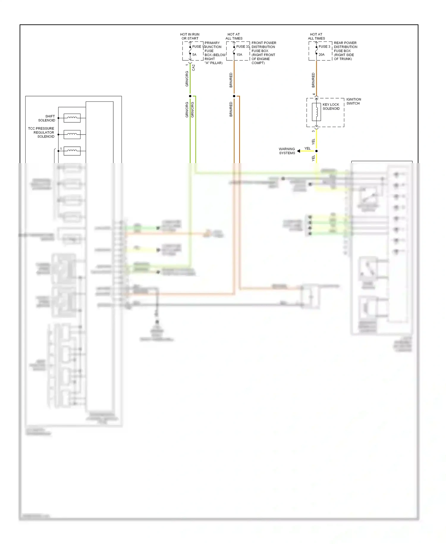 Jaguar S-type I facelift (2004-2008) can data wiring diagram  (1 of 2)