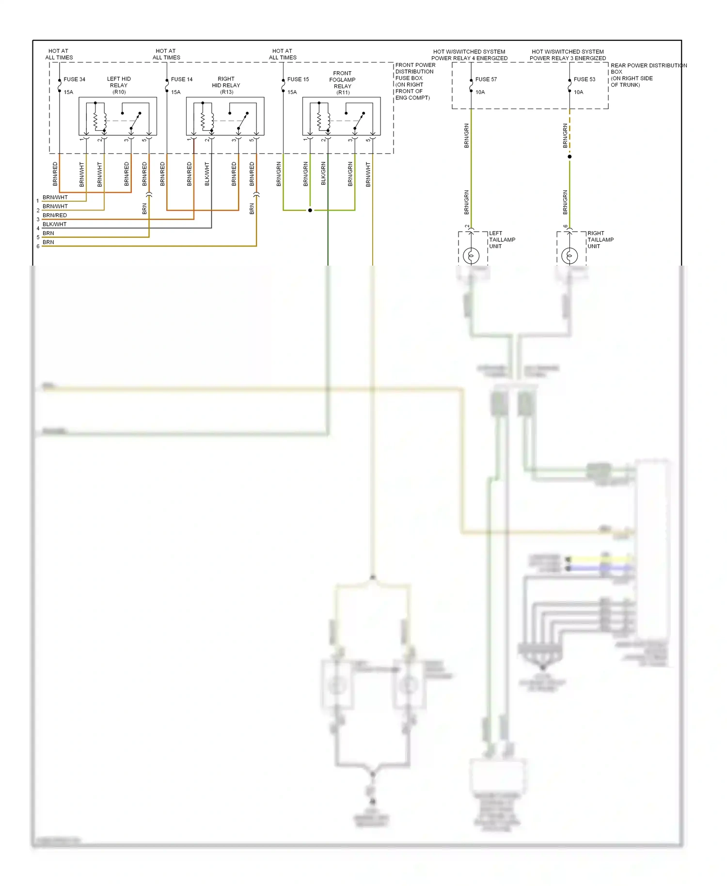 Jaguar S-type I facelift (2004-2008) computer data lines system wiring diagram  (16 of 48)