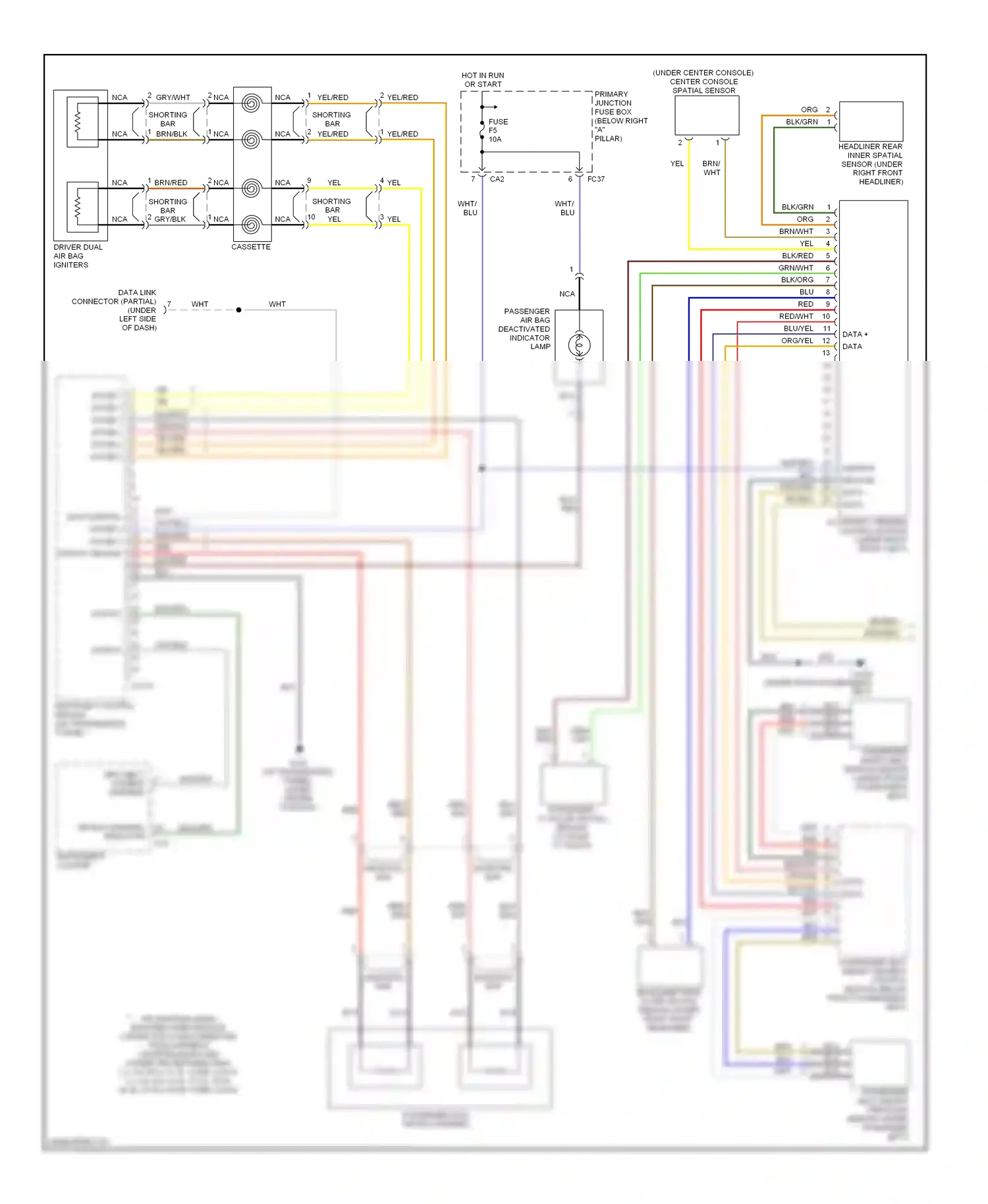 Jaguar S-type I facelift (2004-2008) data + data- wiring diagram  (1 of 2)