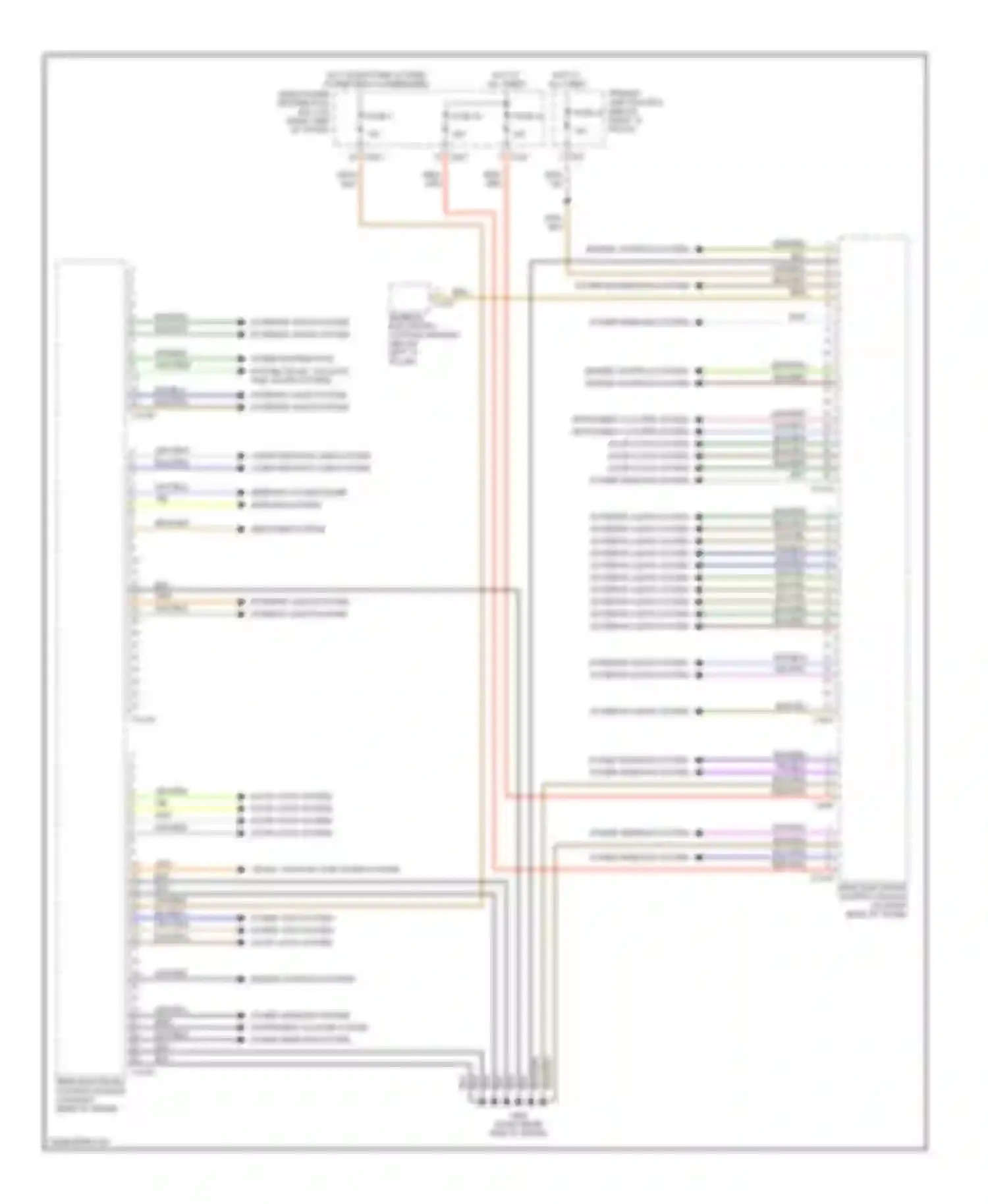 S-type Jaguar I (1998-2004): Body control modules circuit (2 of 2)