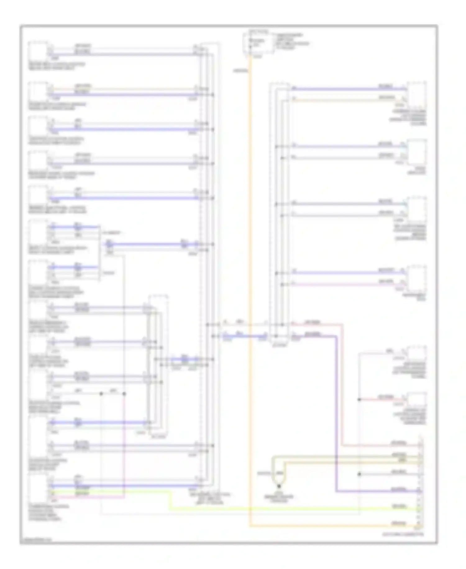S-type Jaguar I (1998-2004): Computer data lines circuit