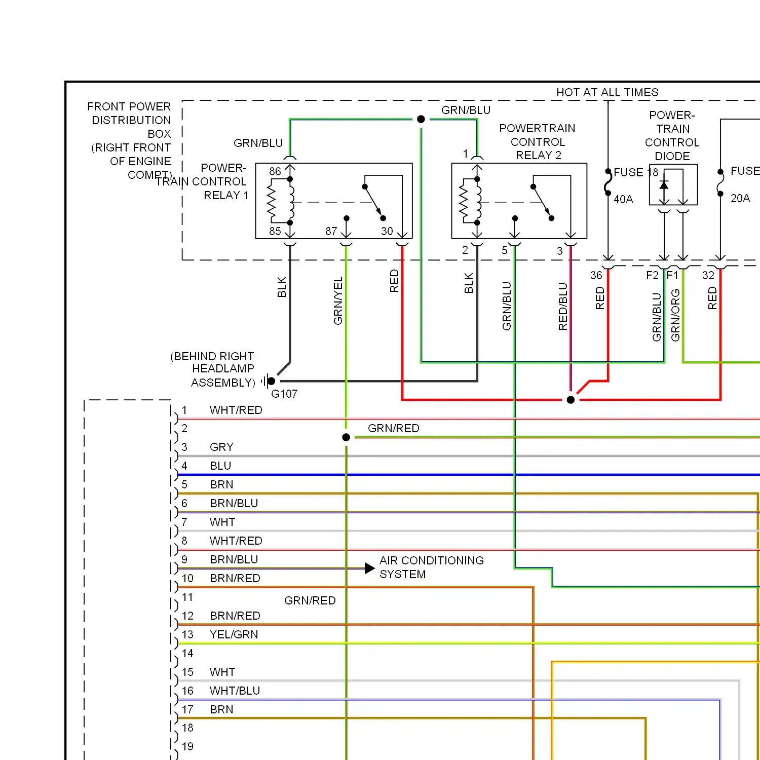 Wiring diagram engine performance 4.0l (1 of 4)