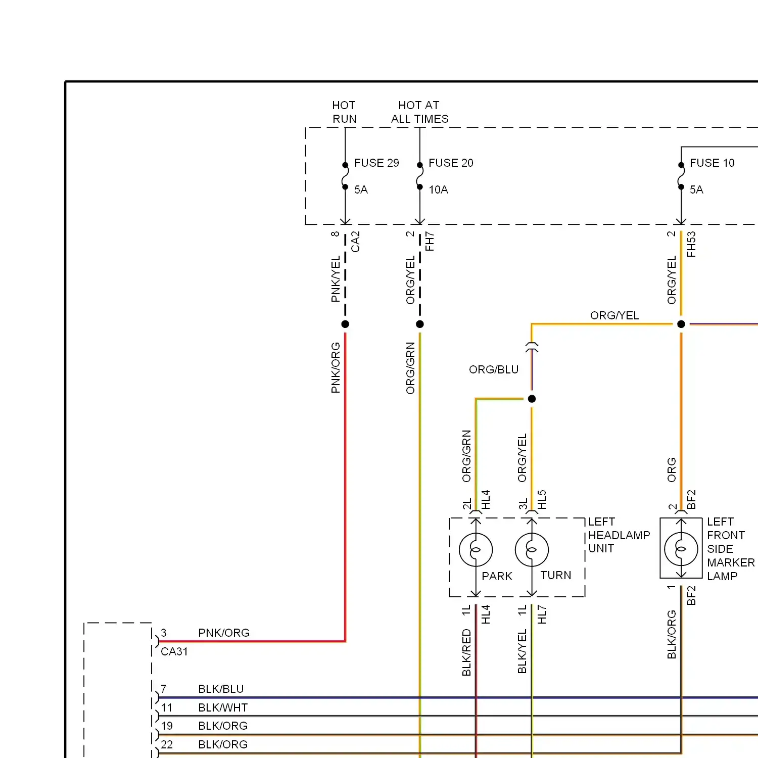Exterior lamps circuit (1 of 3)