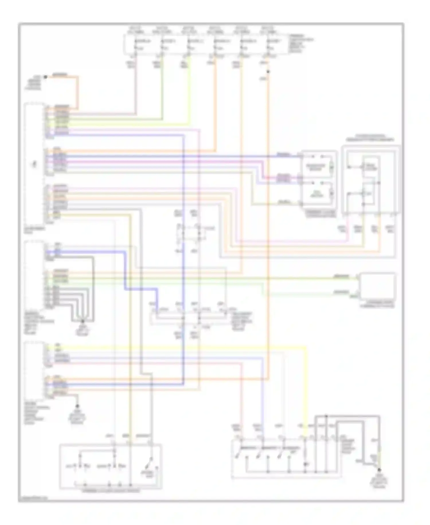 S-type Jaguar I (1998-2004): Steering column memory circuit