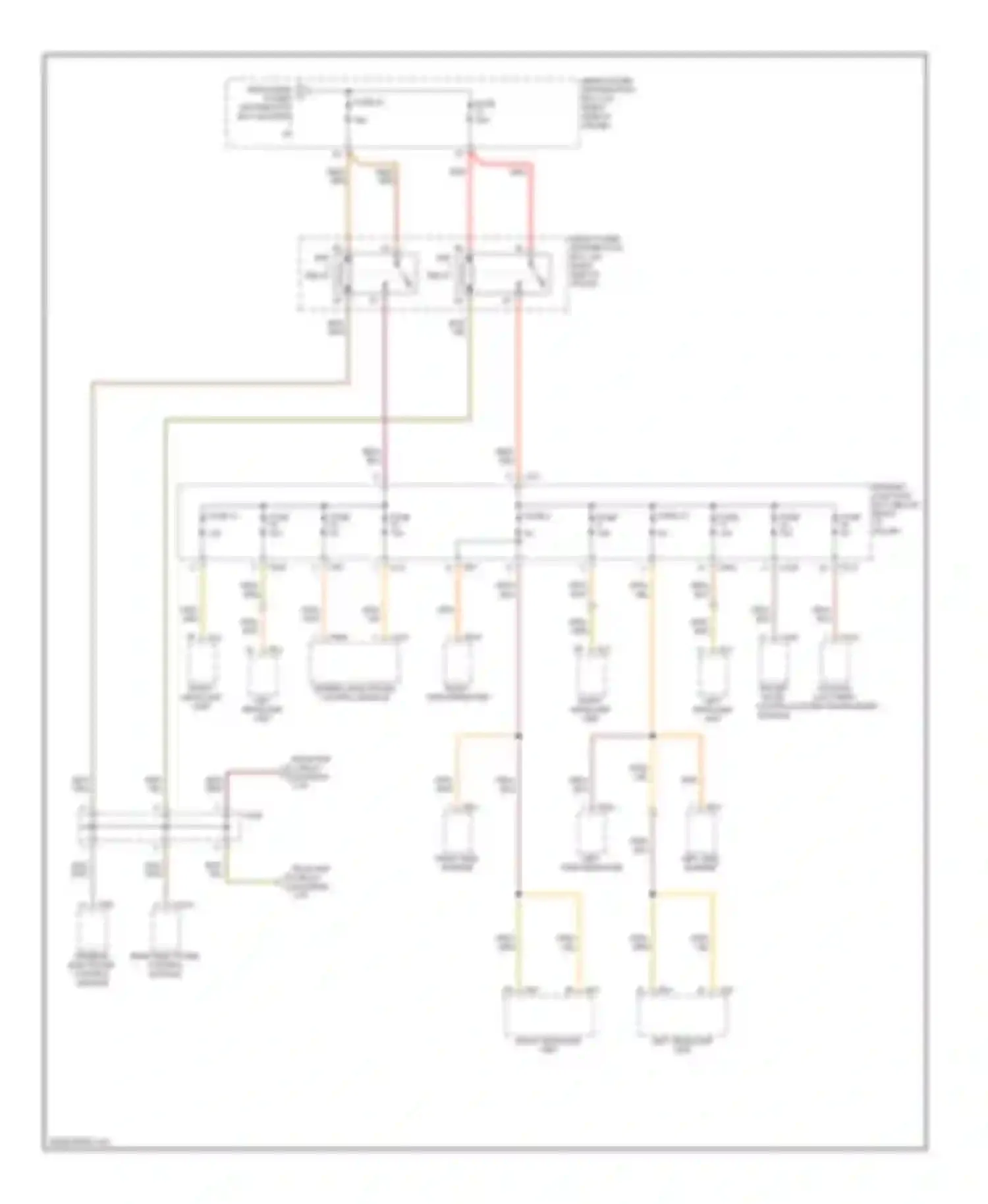 S-type Jaguar I (1998-2004): Power distribution circuit (8 of 8)