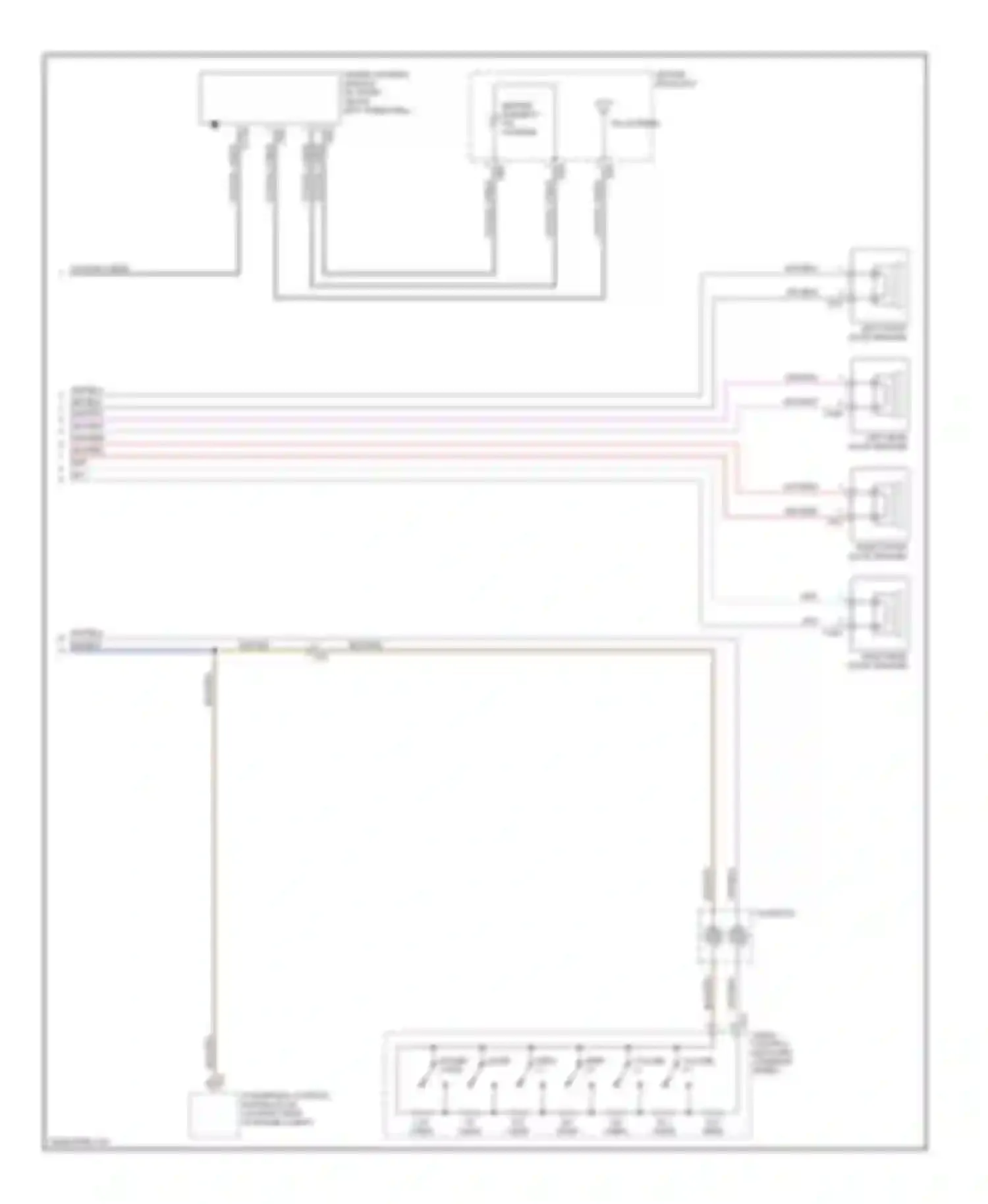 S-type Jaguar I (1998-2004): Base radio circuit (2 of 2)