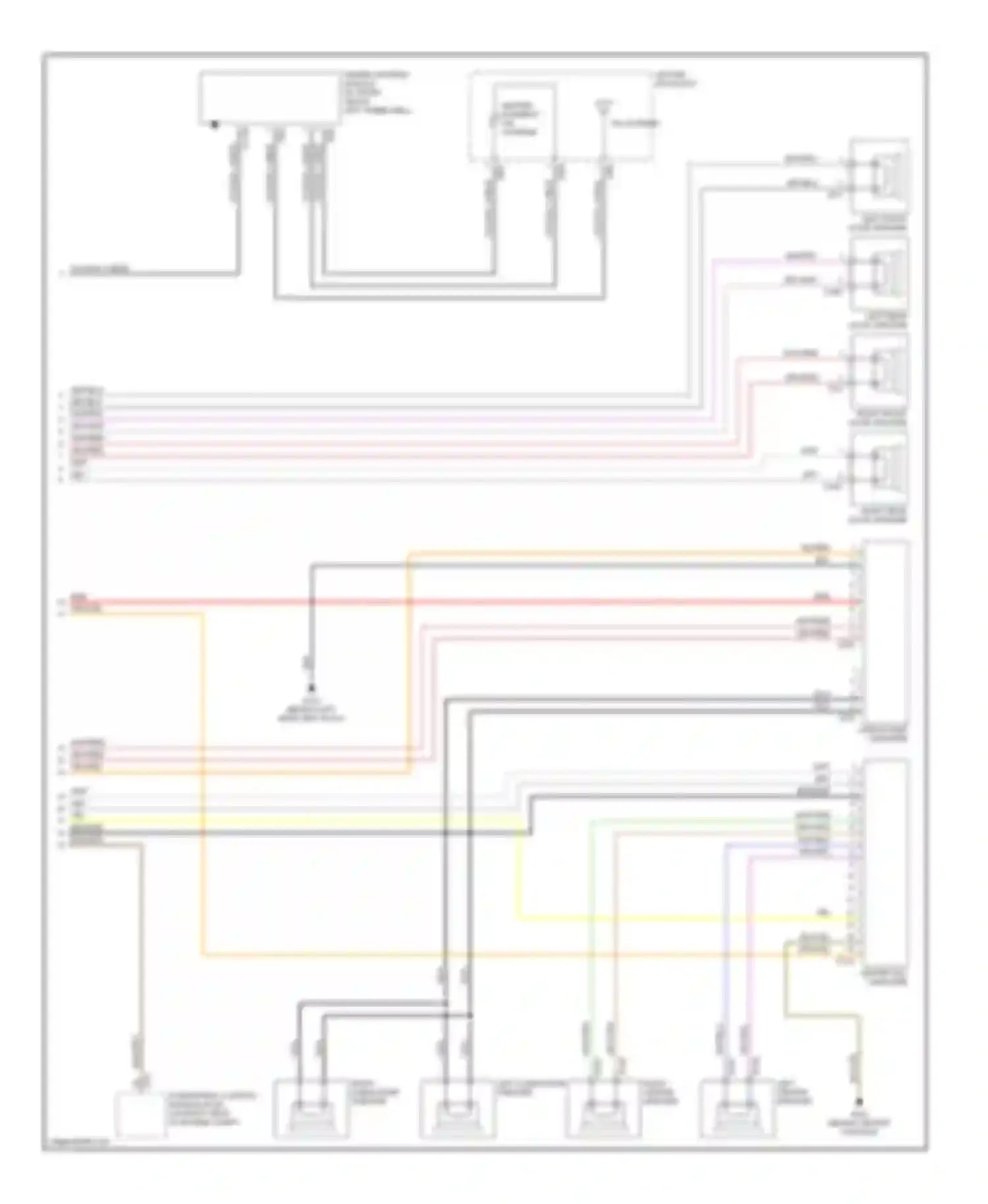 S-type Jaguar I (1998-2004): Premium sound radio circuit (2 of 2)