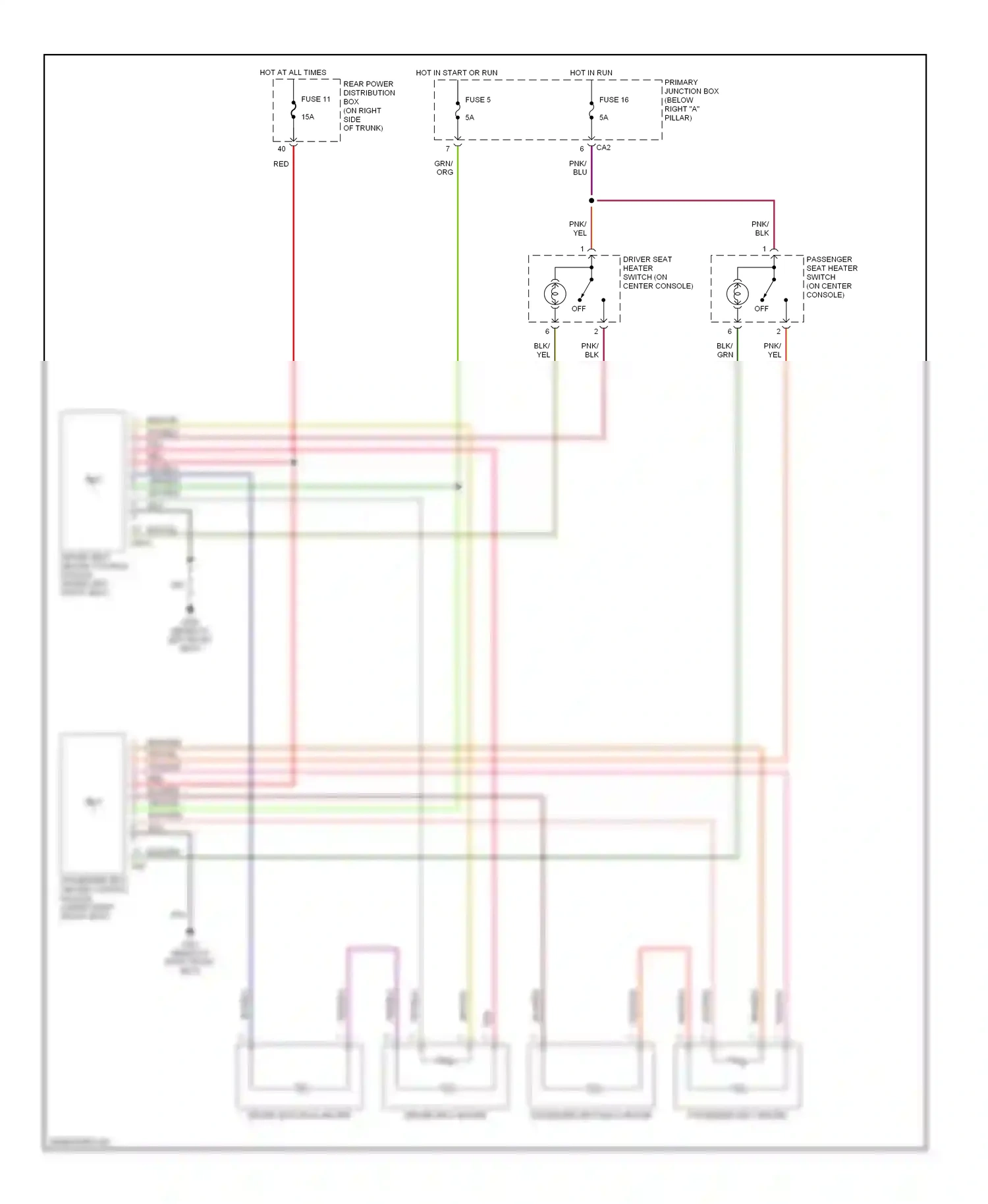 Jaguar S-type I (1998-2004) blk wiring diagram  (51 of 68)