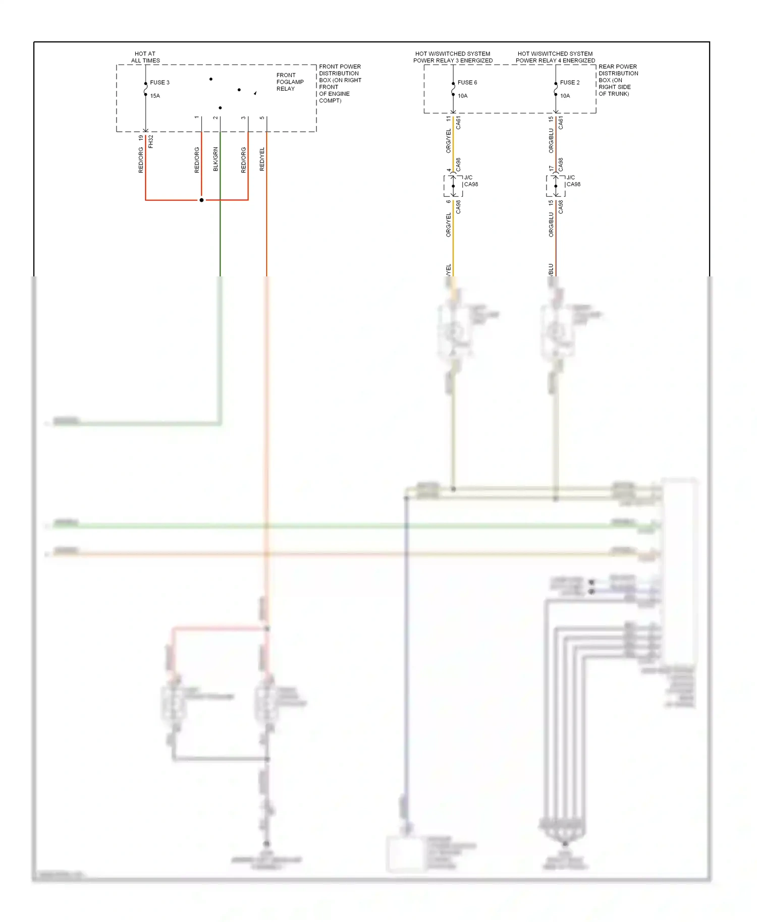 Jaguar S-type I (1998-2004) computer data lines system wiring diagram  (5 of 26)