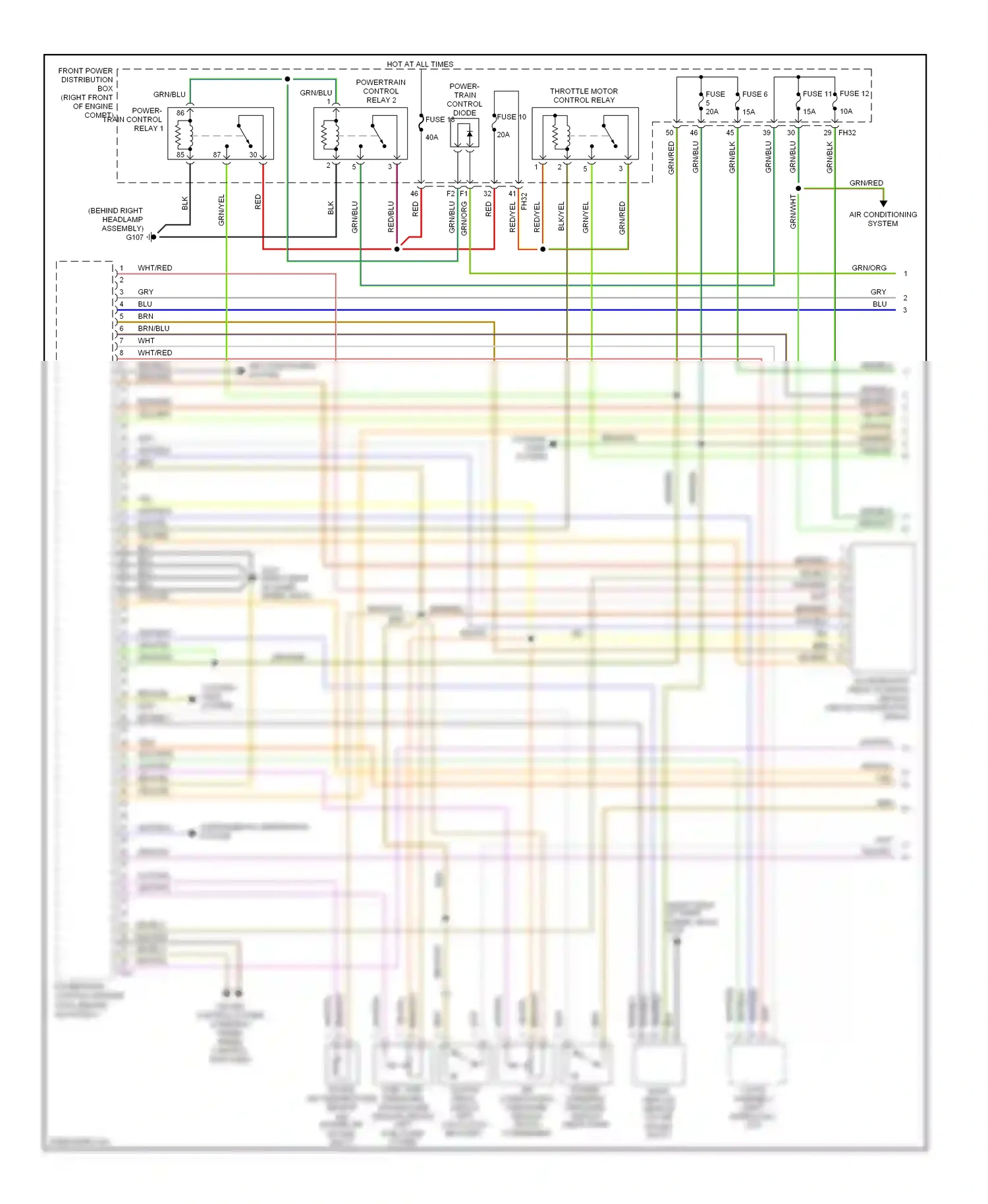 Jaguar S-type I (1998-2004) j gate assembly (shift interlock) (a/t) wiring diagram  (1 of 2)