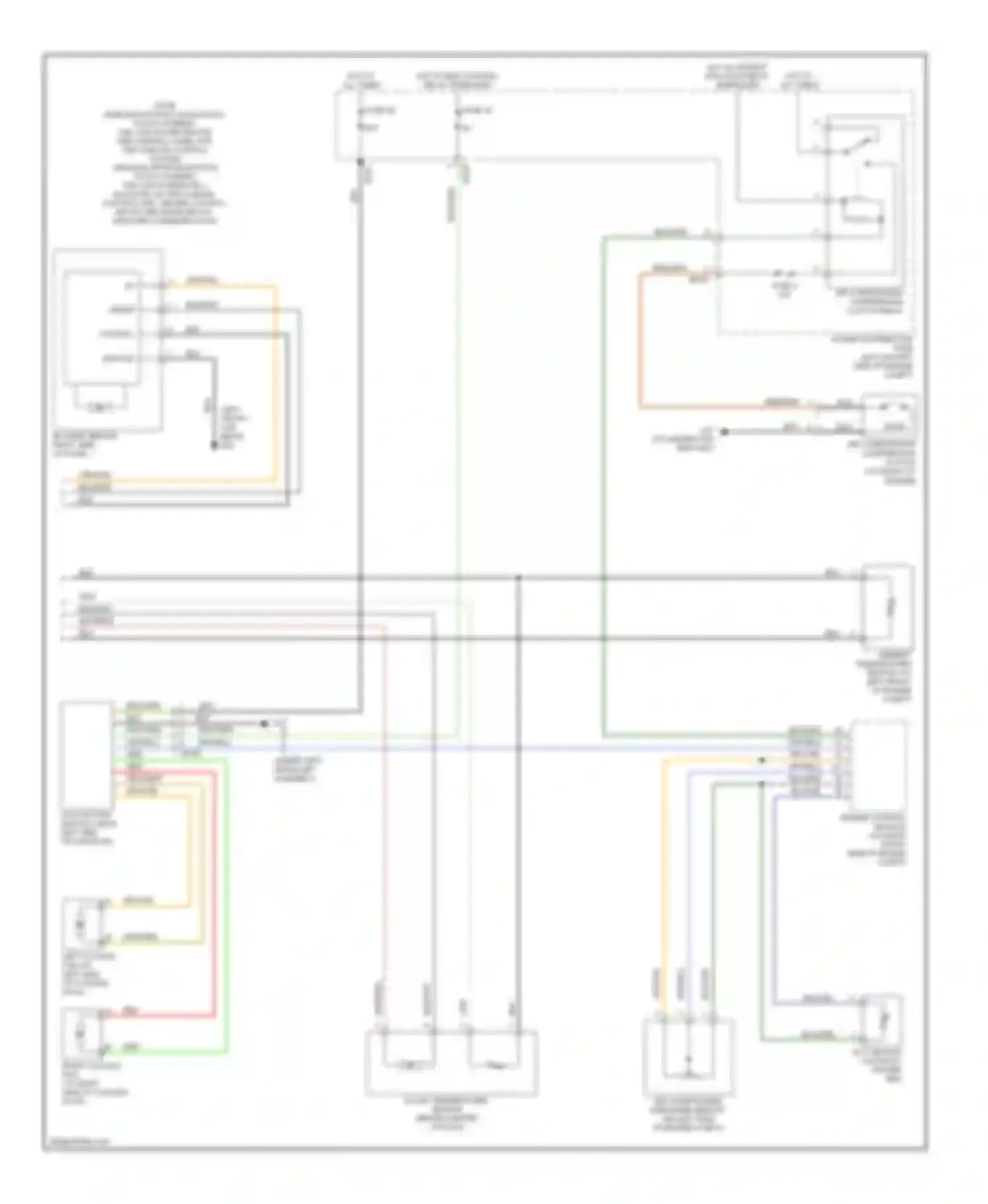 X-type Jaguar I (2001-2009): Automatic a/c circuit (2 of 2)