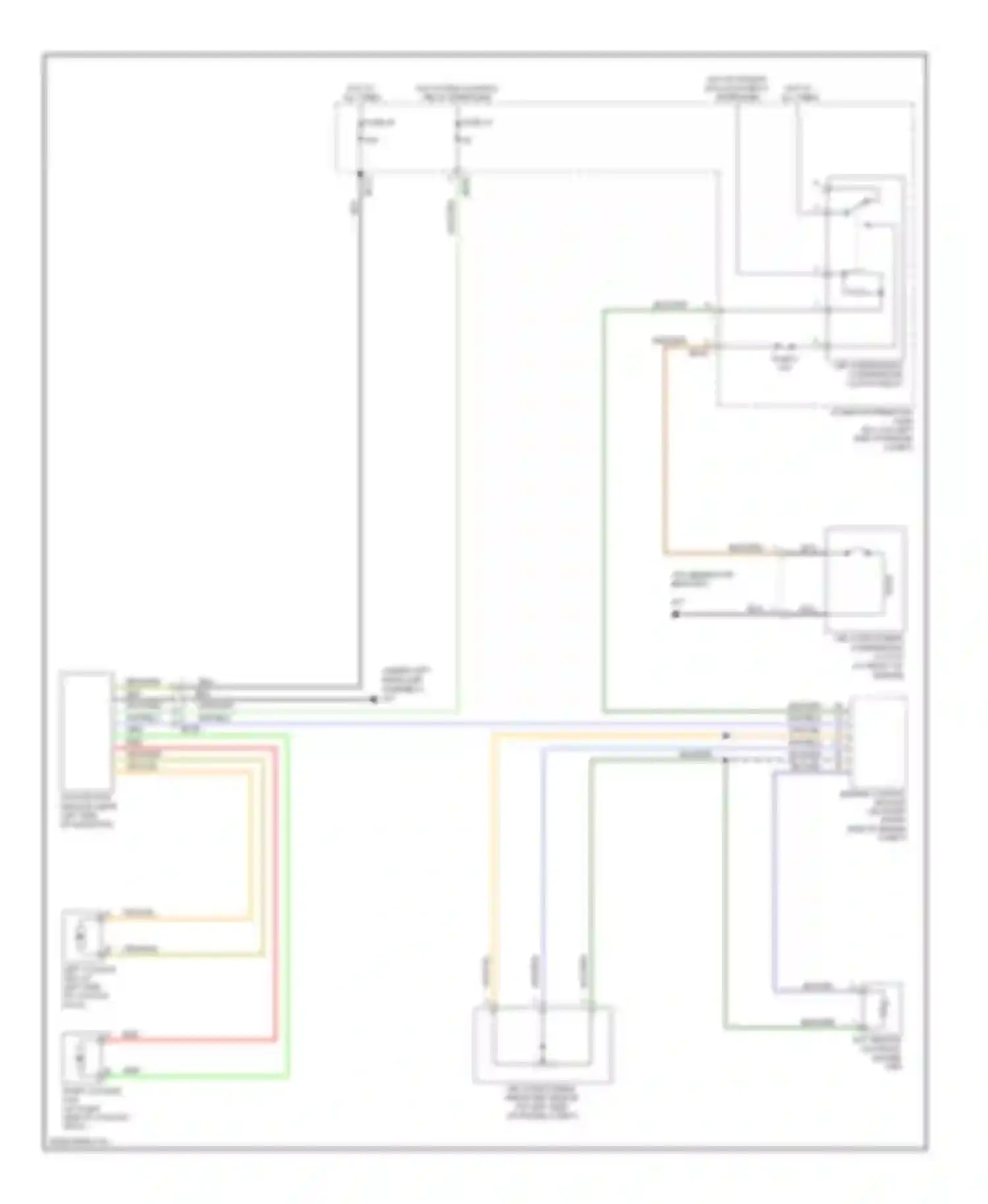 X-type Jaguar I (2001-2009): Manual a/c circuit (2 of 2)