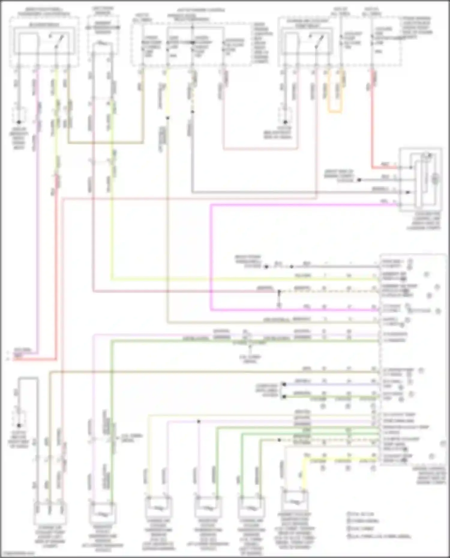 XE Jaguar I (2015-2019): Automatic a/c circuit (4 of 4)