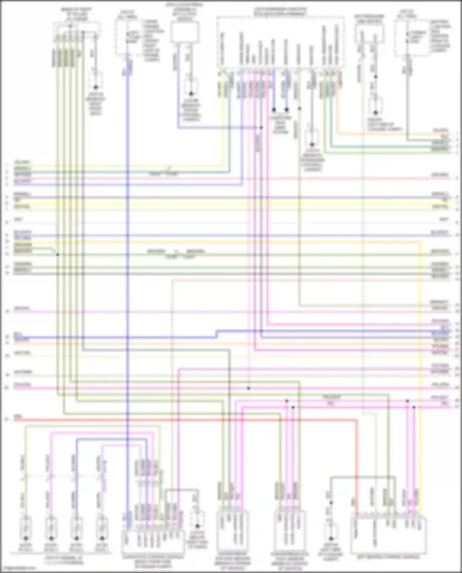 XE Jaguar I (2015-2019): Wiring diagram engine performance 2.0l turbo diesel (3 of 8)