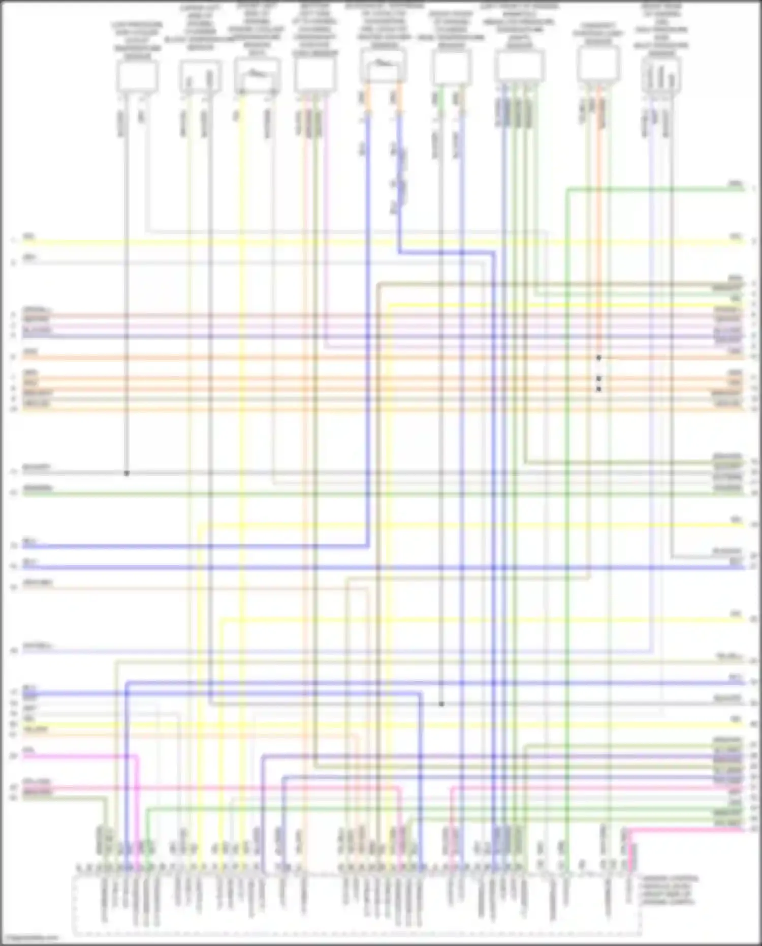 XE Jaguar I (2015-2019): Wiring diagram engine performance 2.0l turbo diesel (6 of 8)