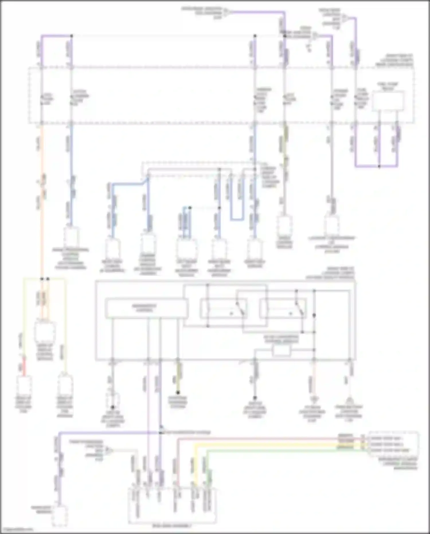 XE Jaguar I (2015-2019): Power distribution circuit (8 of 8)