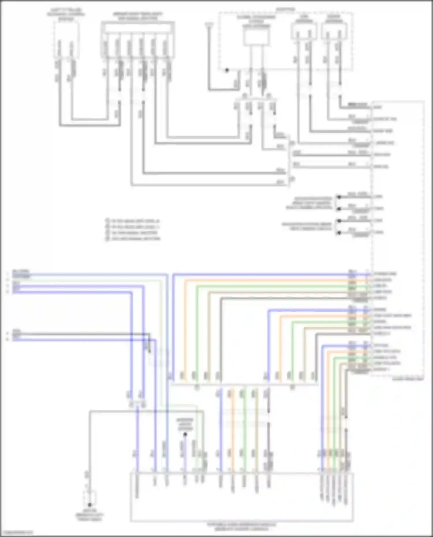 XE Jaguar I (2015-2019): Base radio circuit (4 of 4)