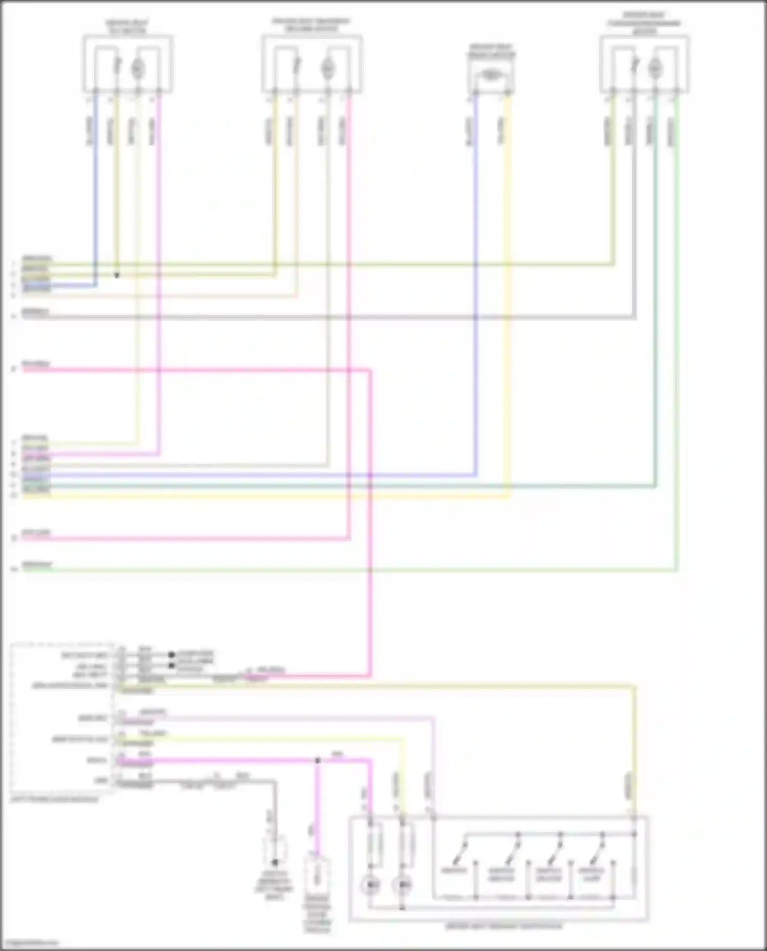 Wiring diagram computer data lines system for Jaguar XE I (2015-2019) (33 of 82)