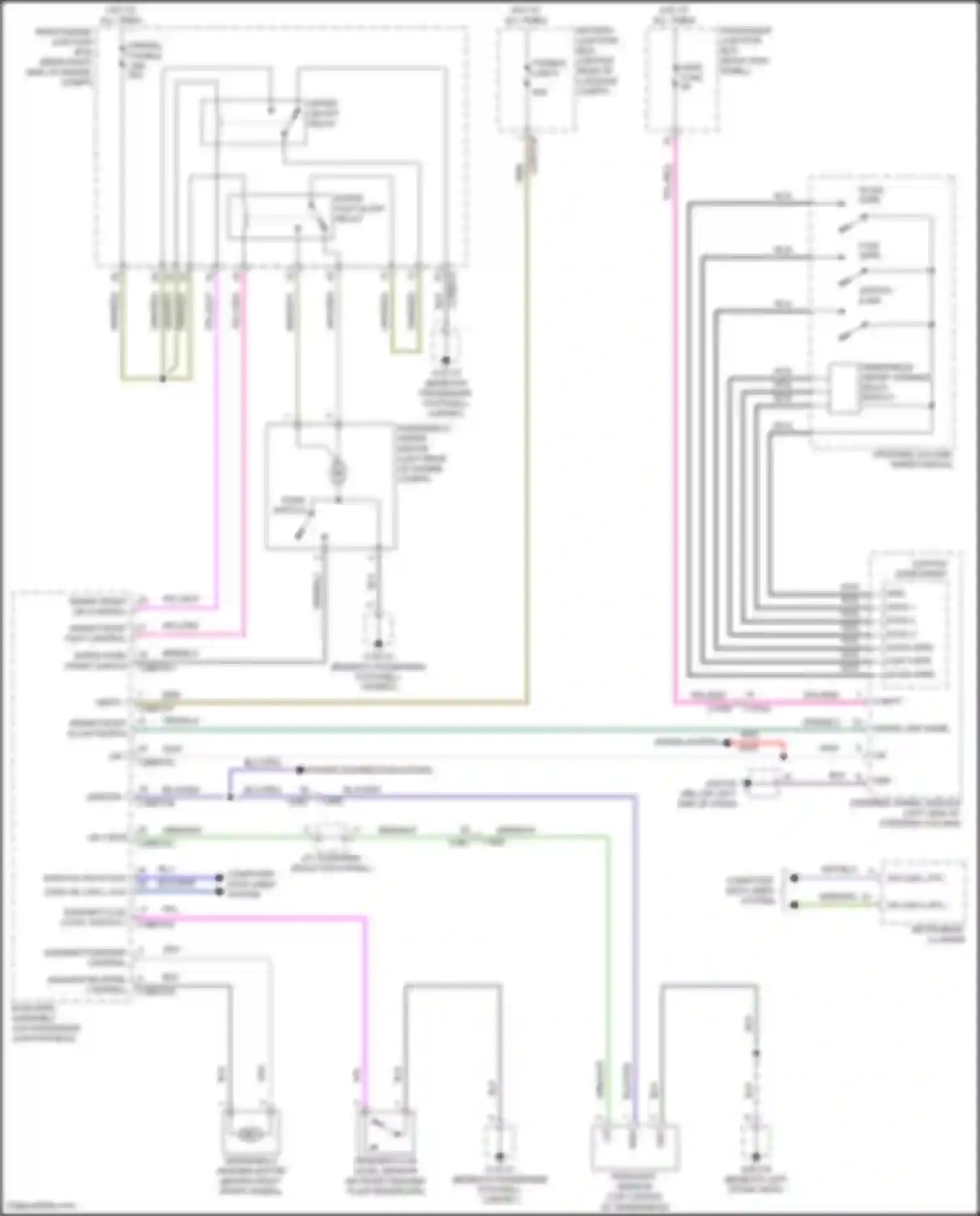 Wiring diagram computer data lines system for Jaguar XE I (2015-2019) (10 of 82)