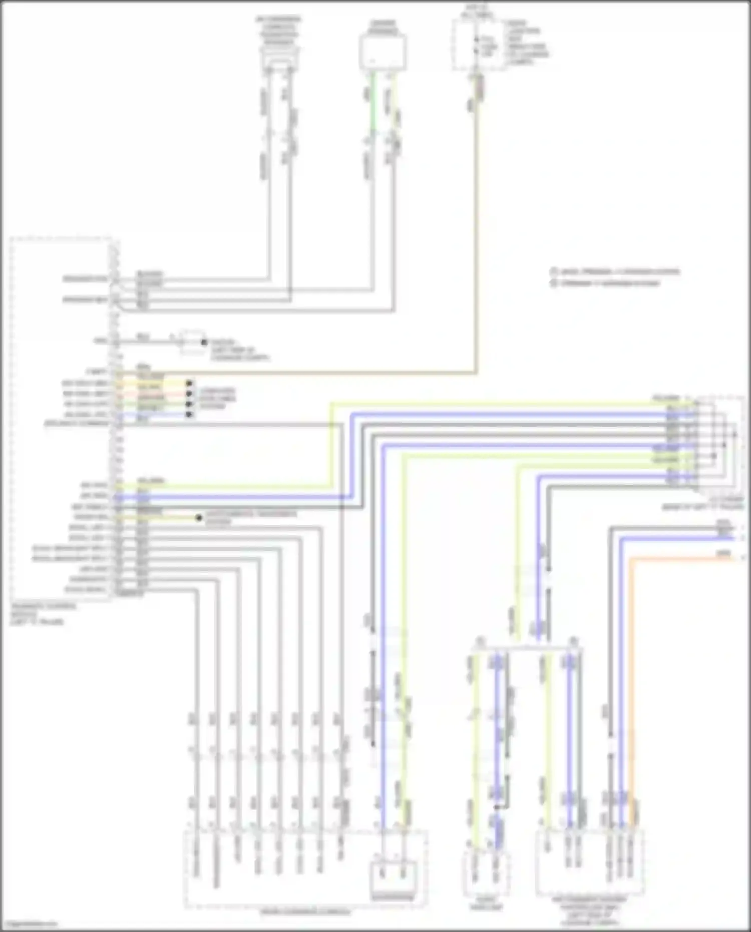 Wiring diagram computer data lines system for Jaguar XE I (2015-2019) (30 of 82)