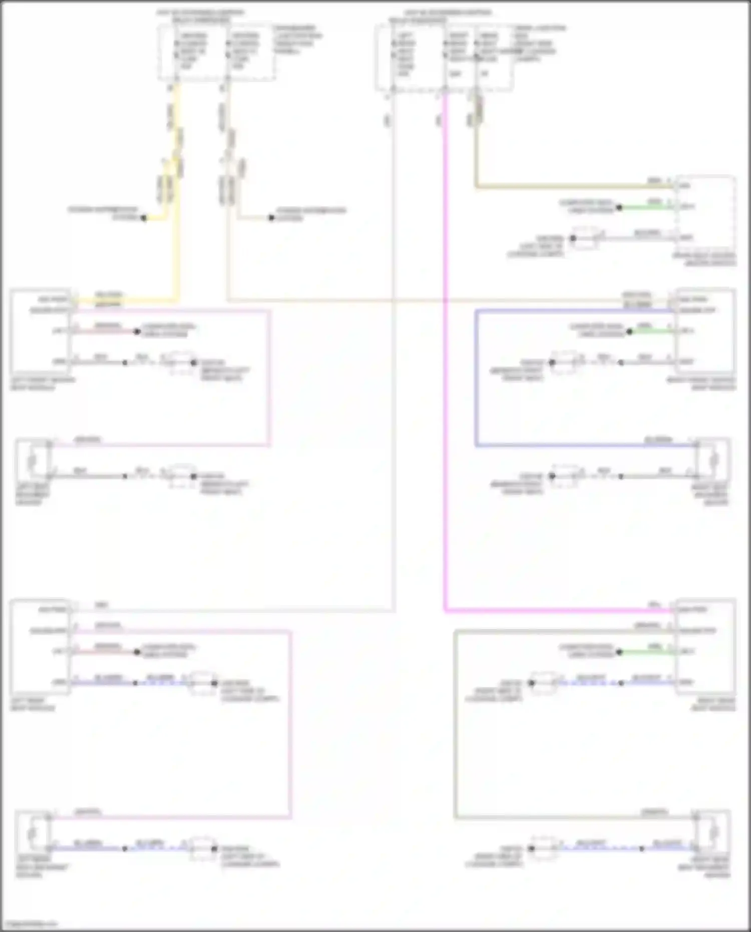 Wiring diagram computer data lines system for Jaguar XE I (2015-2019) (44 of 82)