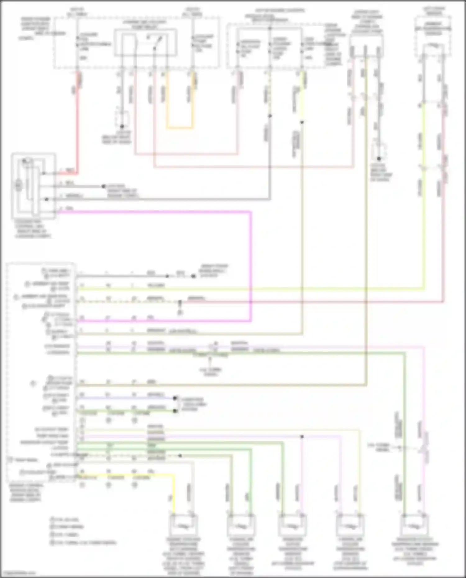 Wiring diagram coolant temp sens i a cts for Jaguar XE I (2015-2019) (2 of 2)