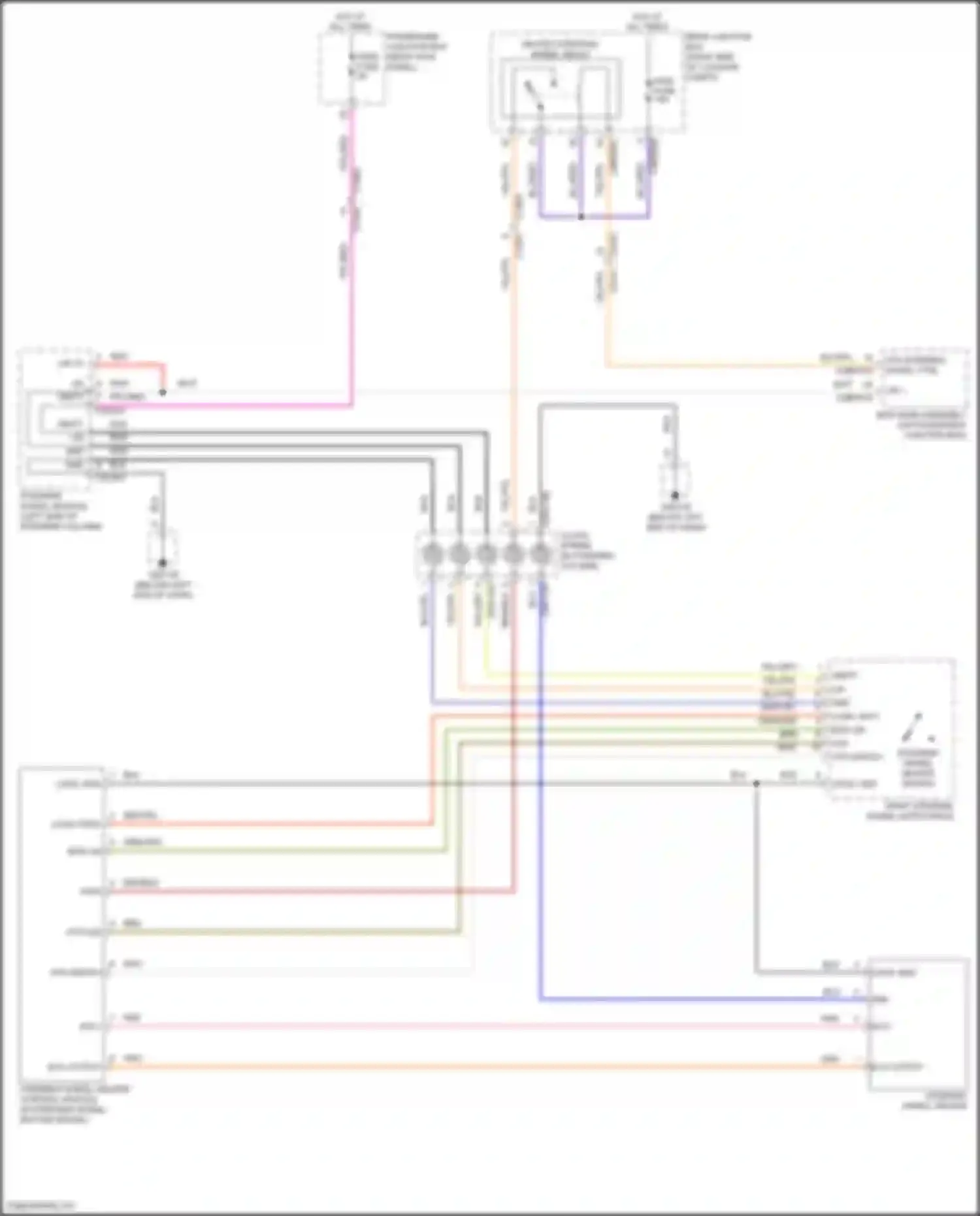 Wiring diagram ecu output for Jaguar XE I (2015-2019) (1 of 1)