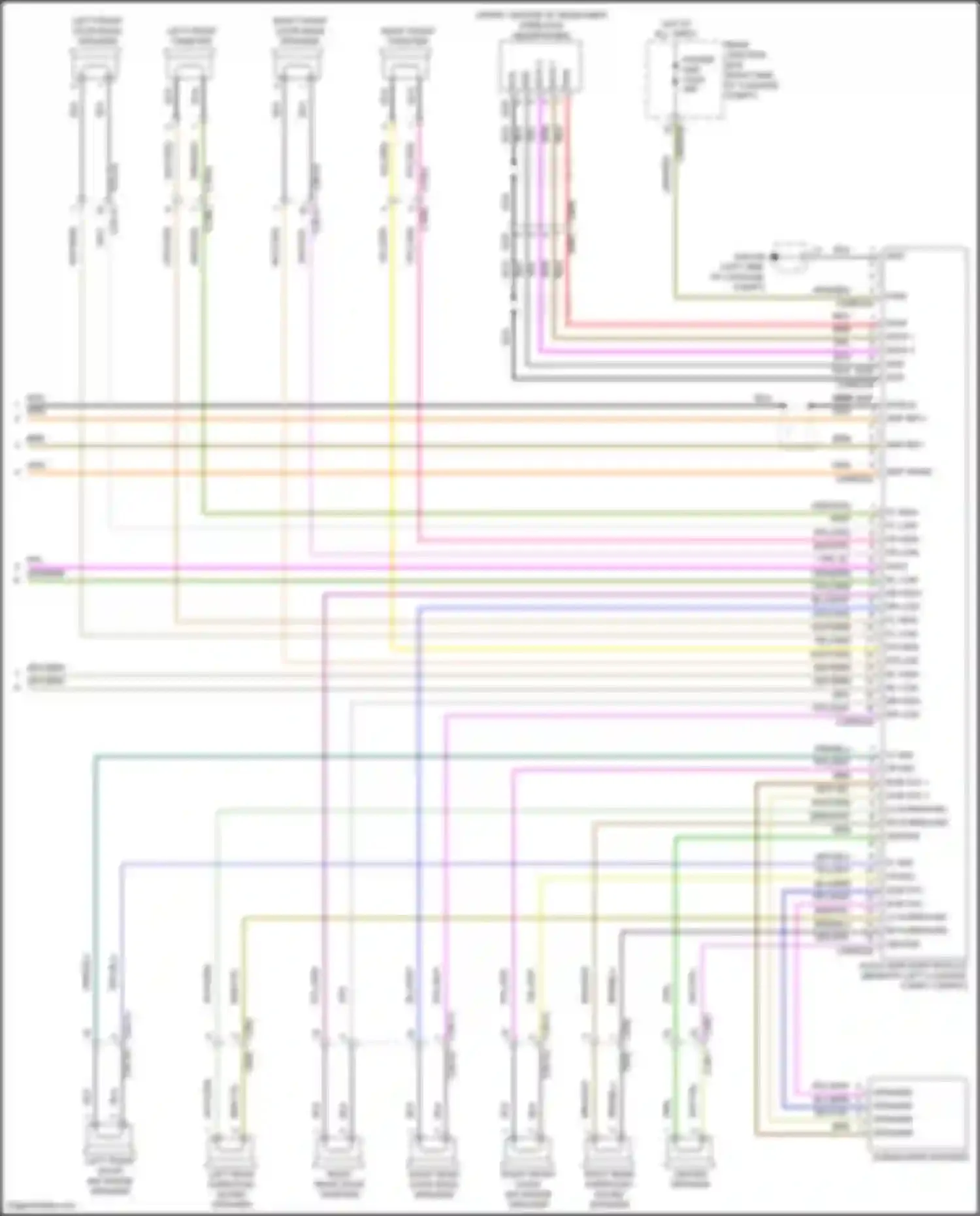 Wiring diagram gnd scr scr for Jaguar XE I (2015-2019) (1 of 2)