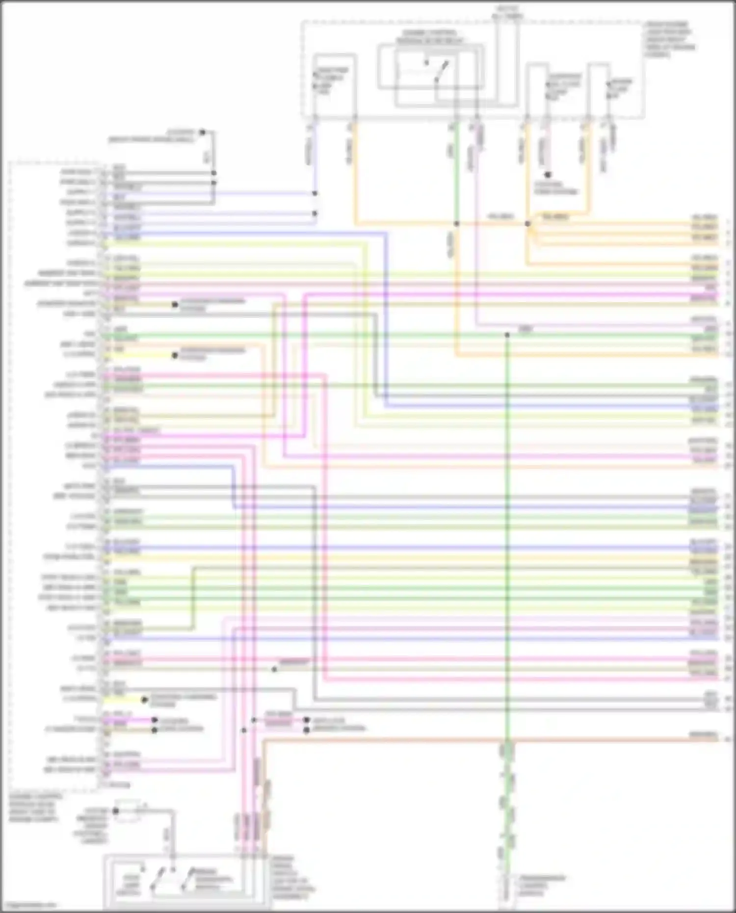 Wiring diagram i a flps for Jaguar XE I (2015-2019) (2 of 2)
