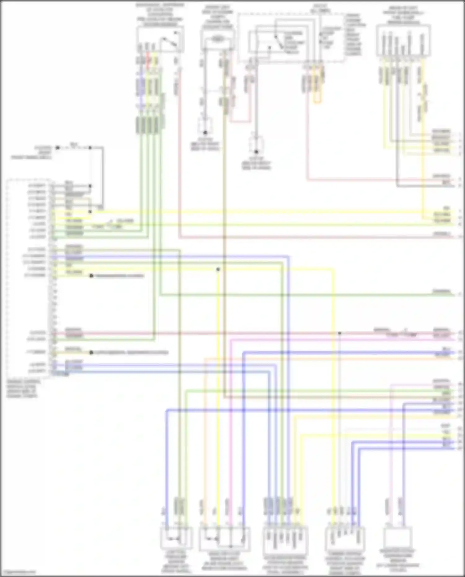 Wiring diagram i t crash for Jaguar XE I (2015-2019) (1 of 2)