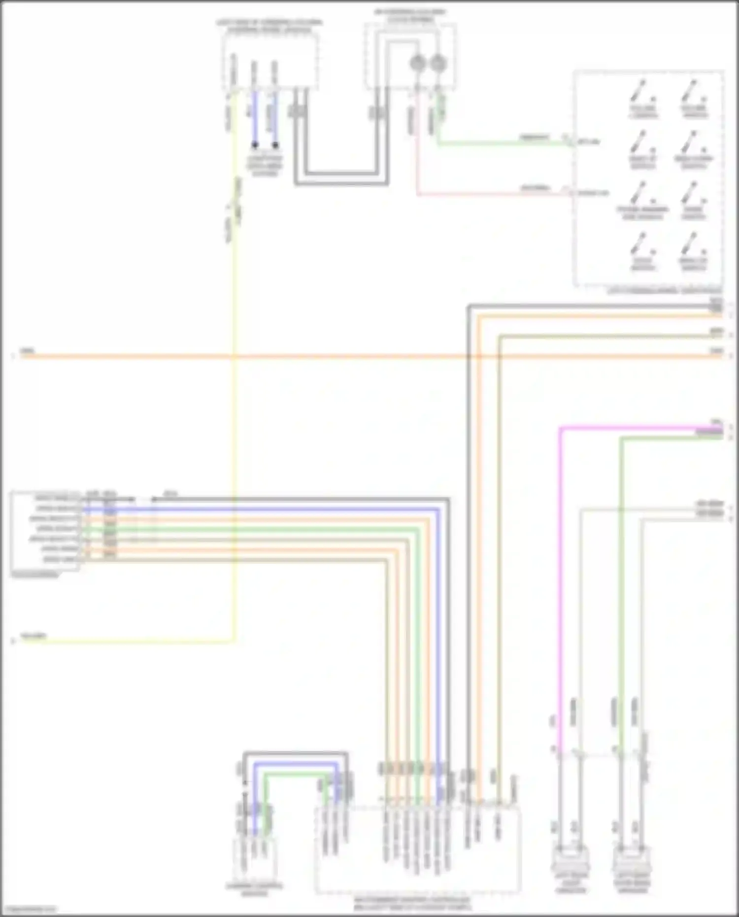Wiring diagram ipc lin for Jaguar XE I (2015-2019) (6 of 8)