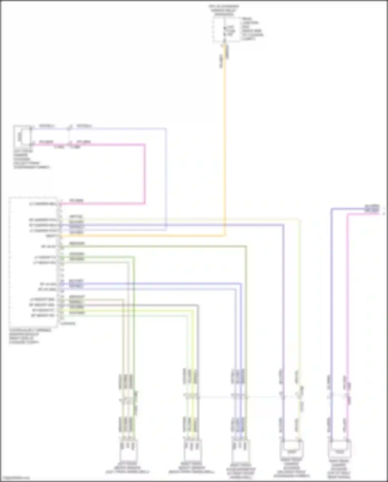Wiring diagram lf height sig for Jaguar XE I (2015-2019) (1 of 1)