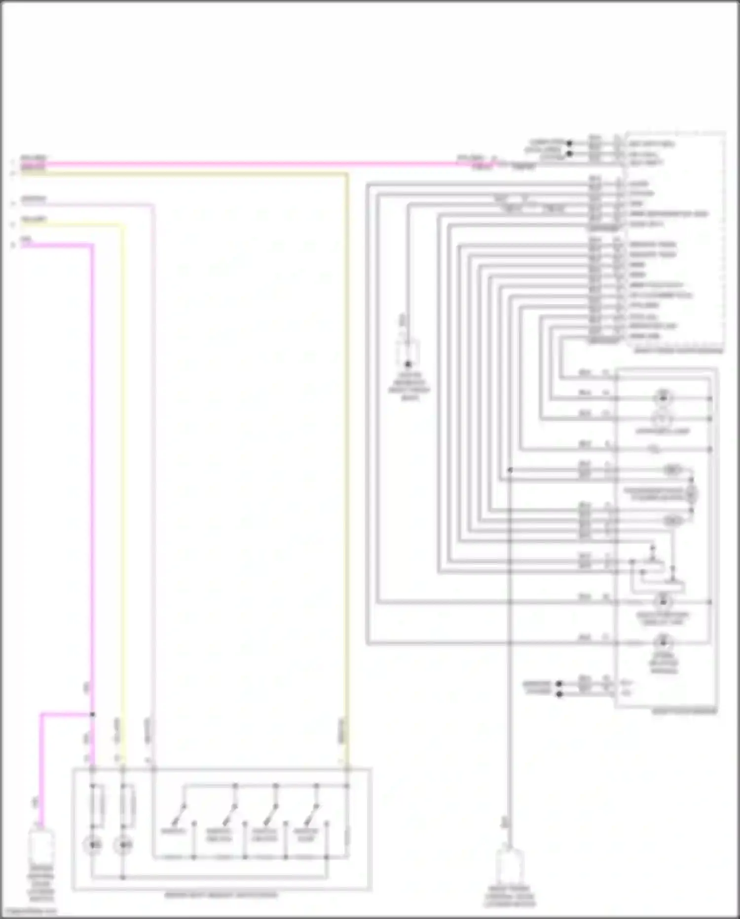 Wiring diagram mirr xy for Jaguar XE I (2015-2019) (2 of 3)