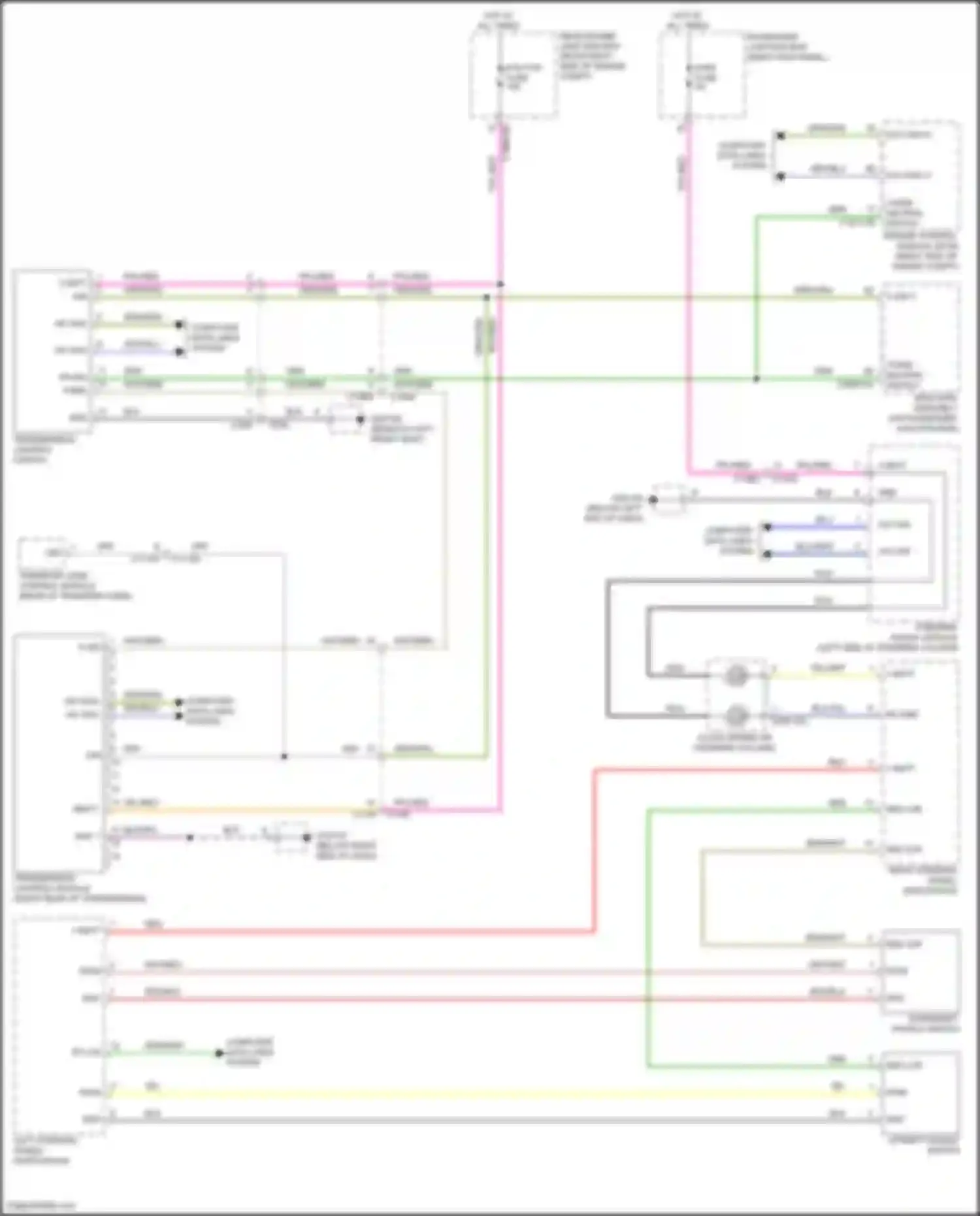 Wiring diagram p sig for Jaguar XE I (2015-2019) (3 of 3)