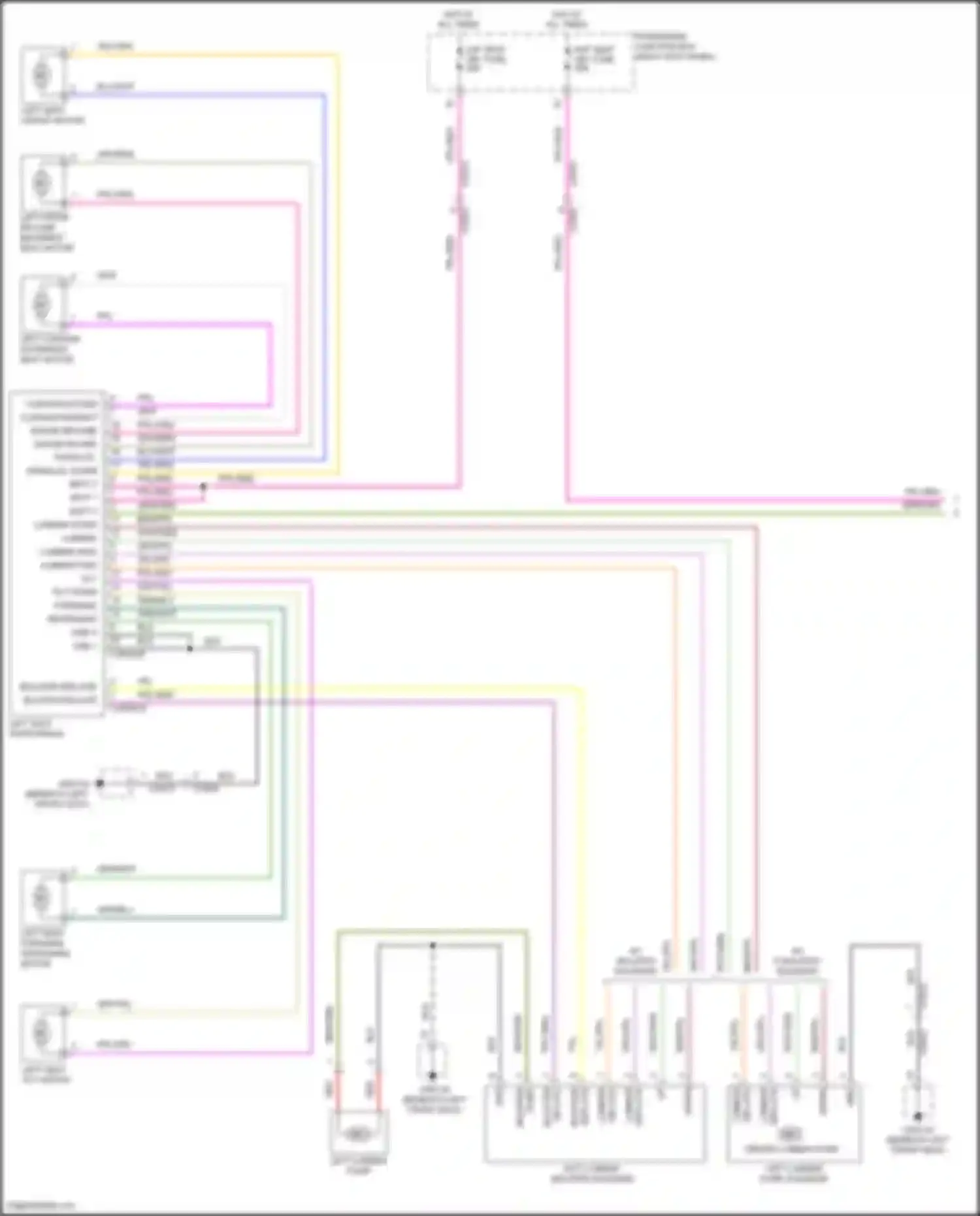 Wiring diagram parallel down for Jaguar XE I (2015-2019) (1 of 2)
