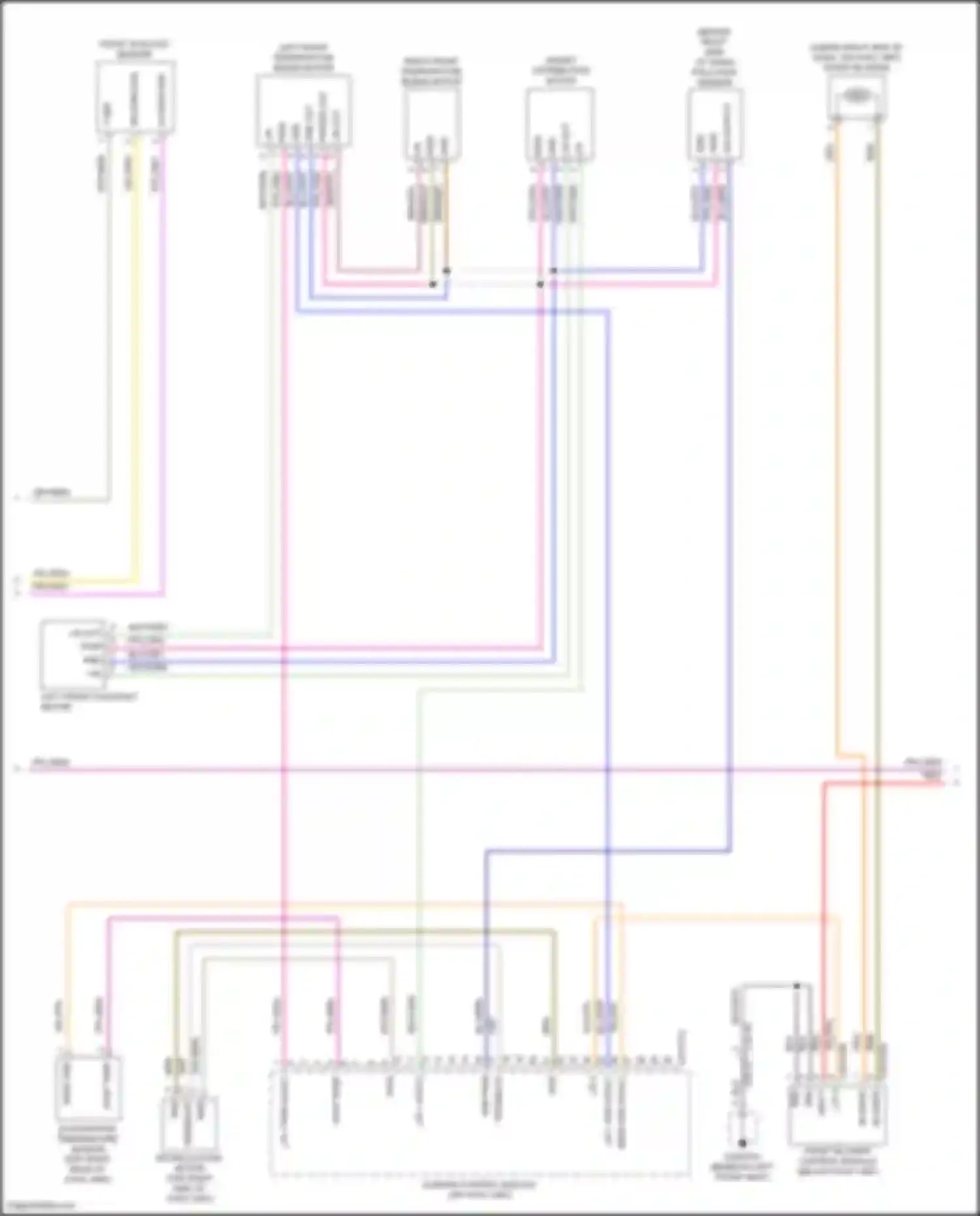 Wiring diagram pollution sensor for Jaguar XE I (2015-2019) (1 of 1)
