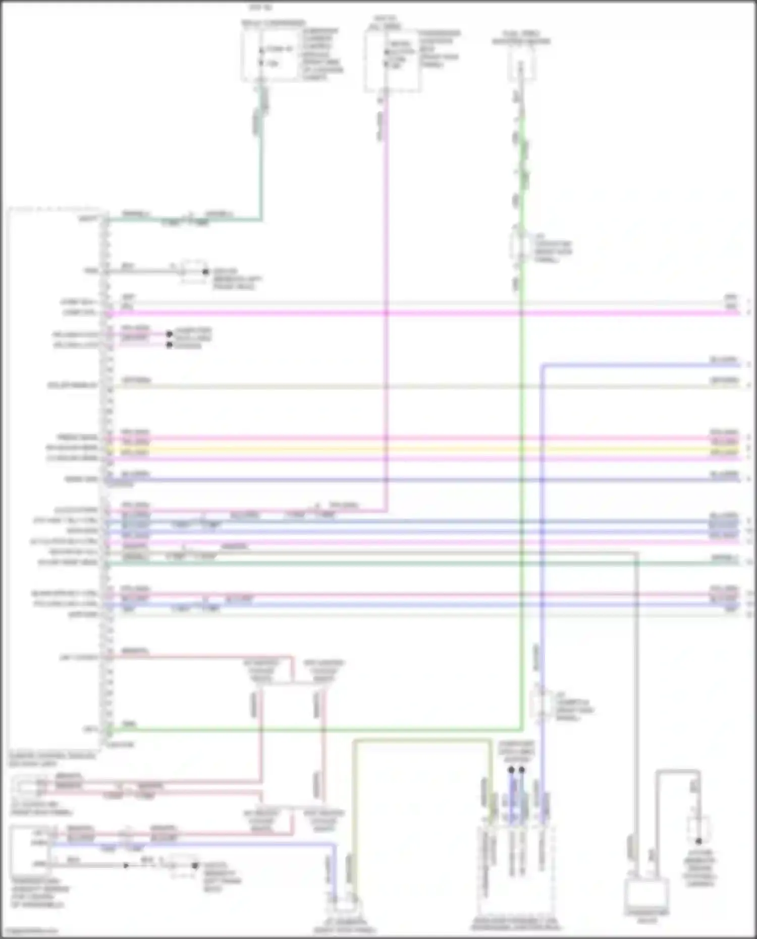 Wiring diagram temperature/ humidity sensor for Jaguar XE I (2015-2019) (1 of 1)