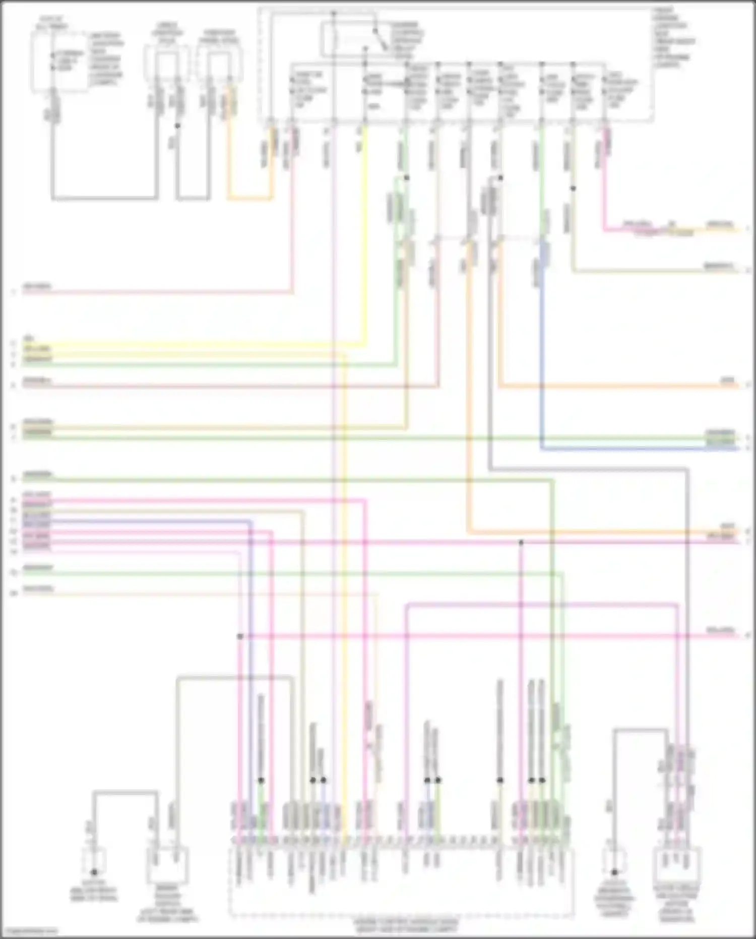 Wiring diagram transmissions system for Jaguar XE I (2015-2019) (3 of 6)