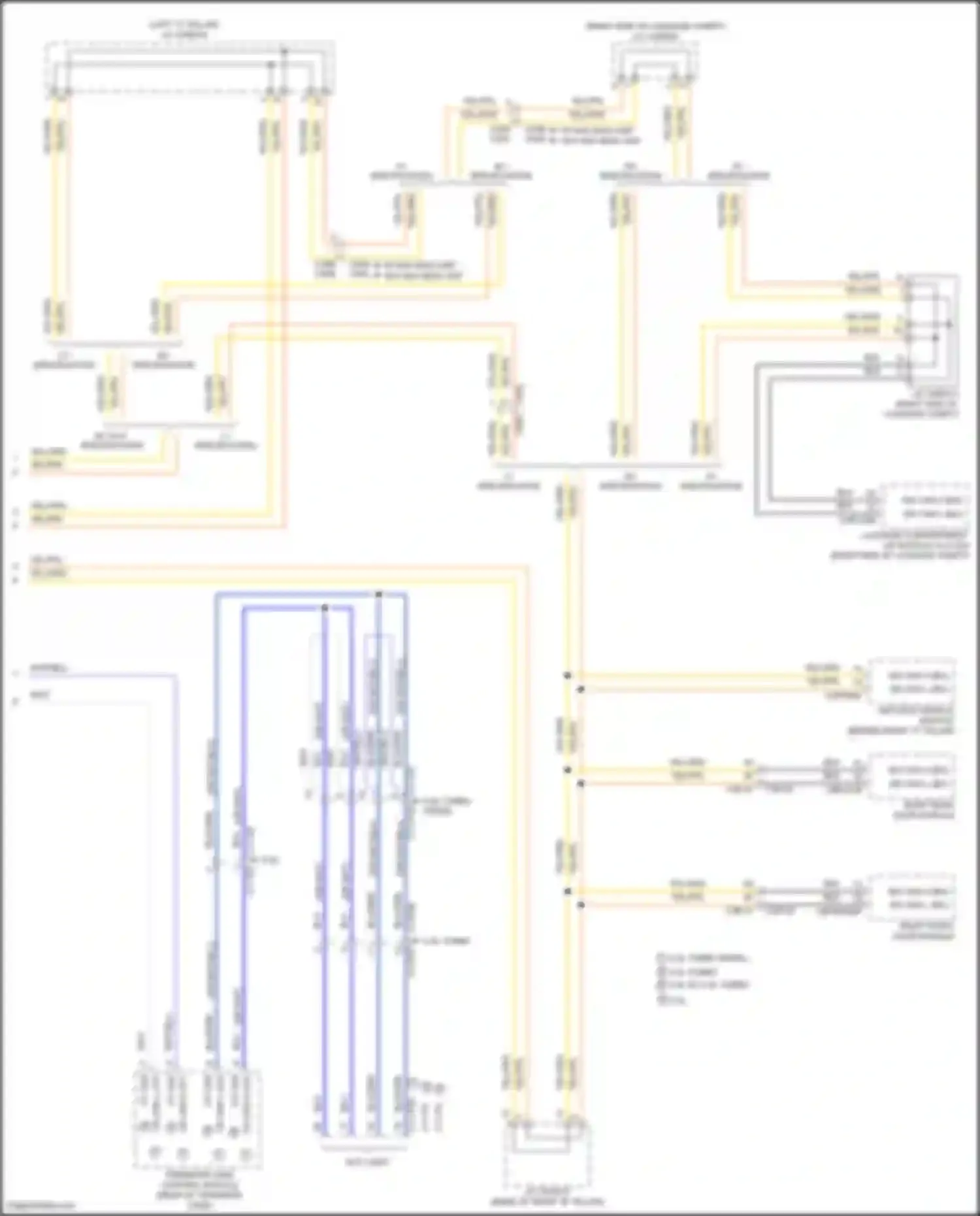 Wiring diagram w/ ngi head unit w/o ngi head unit for Jaguar XE I (2015-2019) (1 of 1)