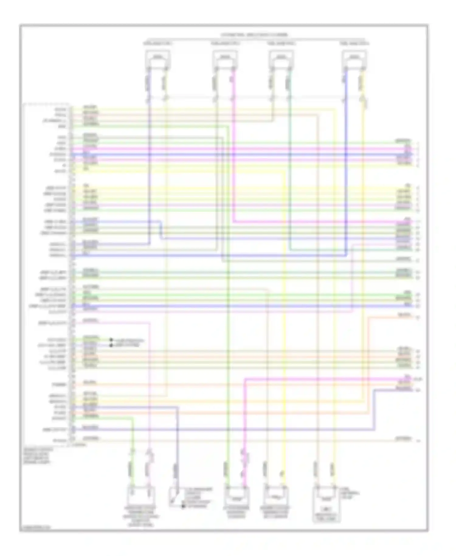 XF Jaguar I facelift (2011-2015): Wiring diagram engine performance 2.0l turbo (1 of 6)