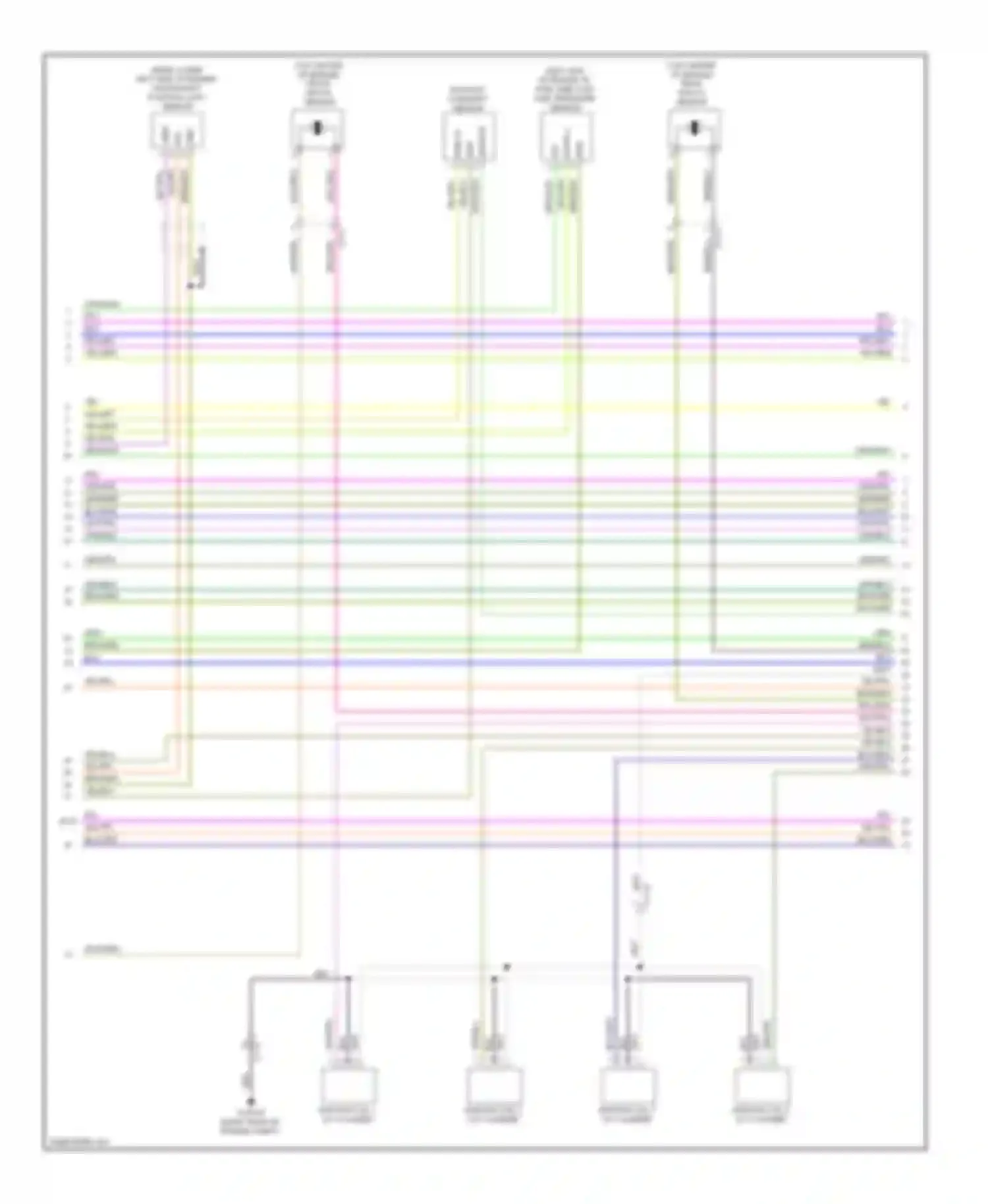 XF Jaguar I facelift (2011-2015): Wiring diagram engine performance 2.0l turbo (2 of 6)