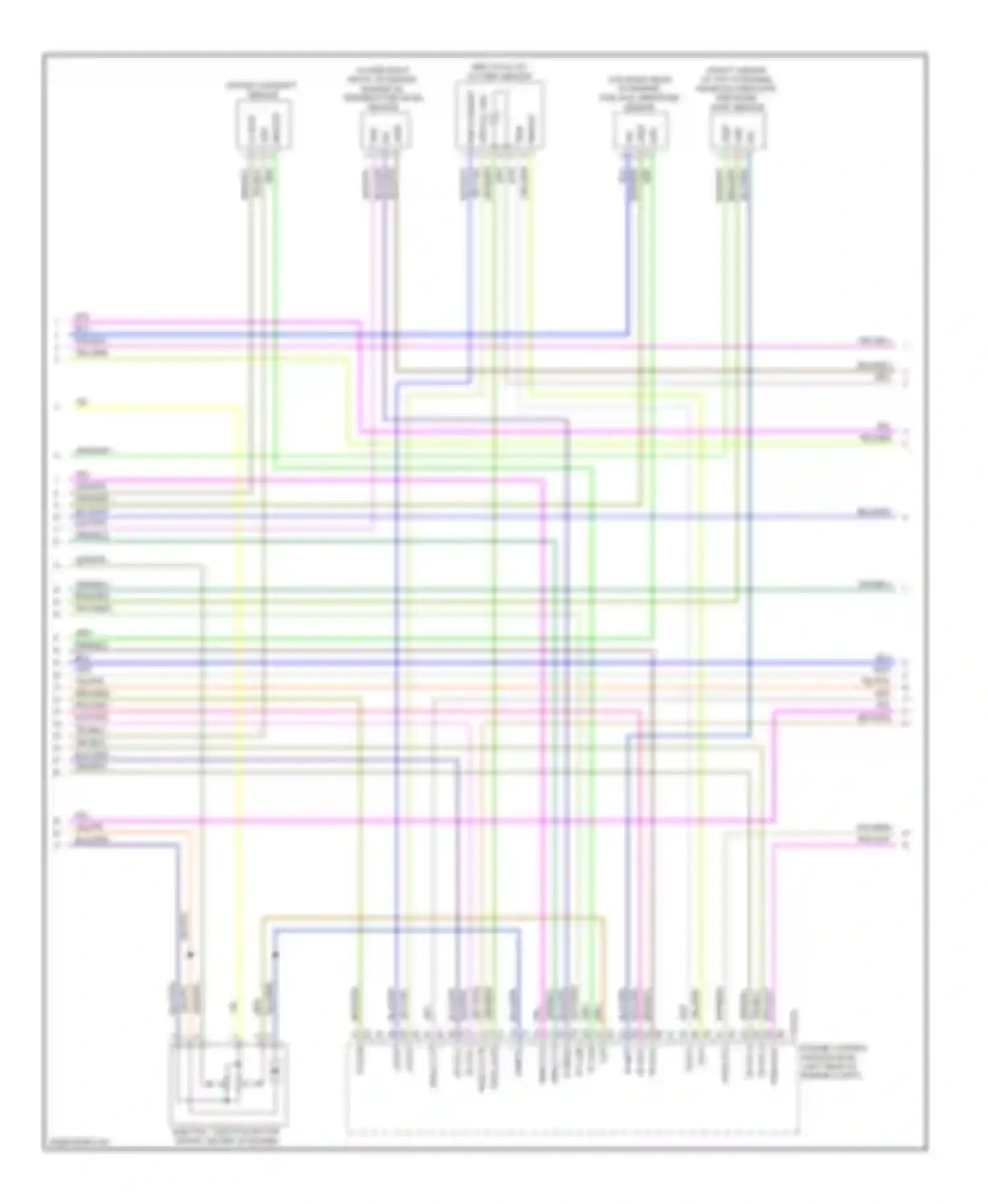 XF Jaguar I facelift (2011-2015): Wiring diagram engine performance 2.0l turbo (3 of 6)