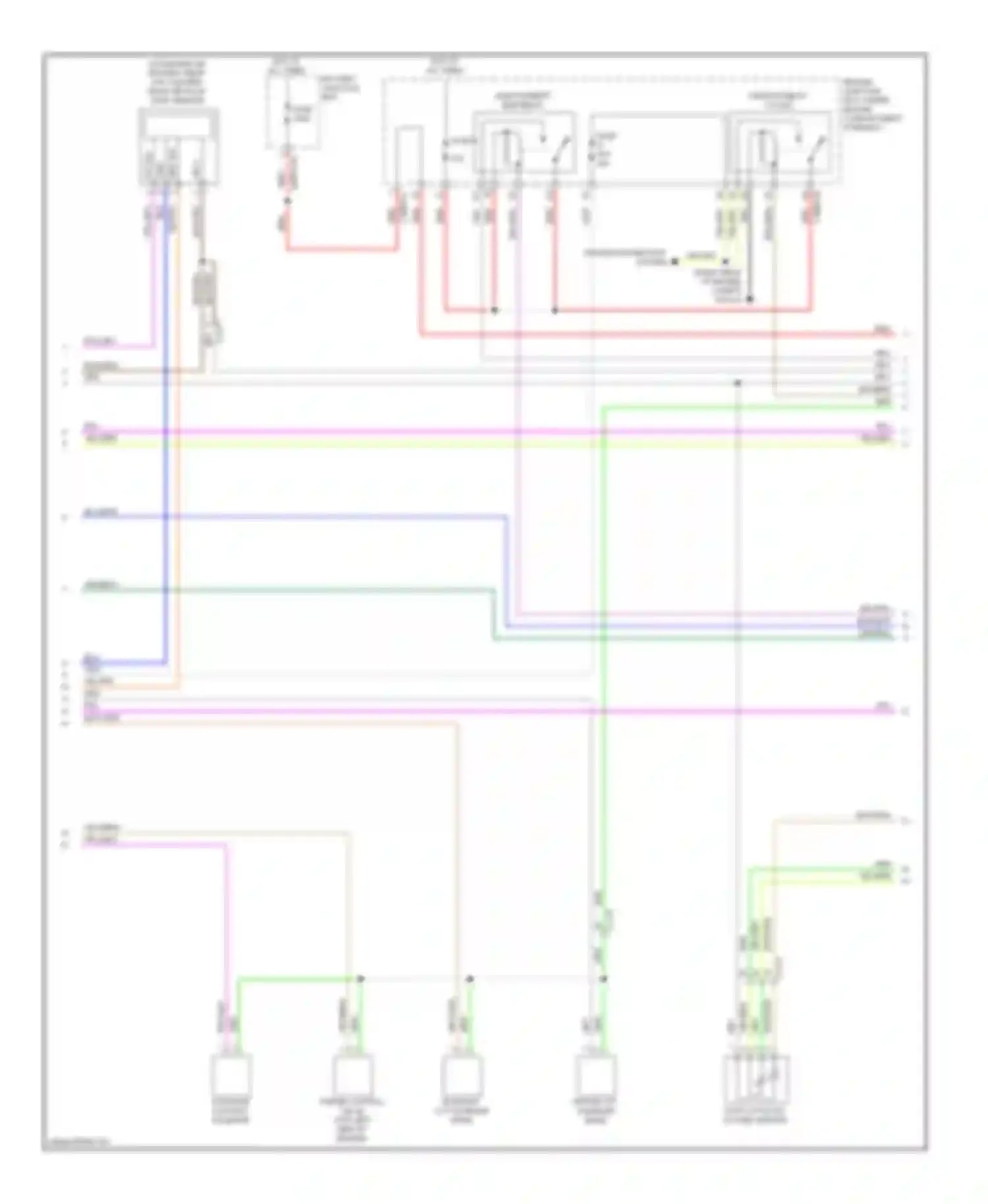 XF Jaguar I facelift (2011-2015): Wiring diagram engine performance 2.0l turbo (4 of 6)