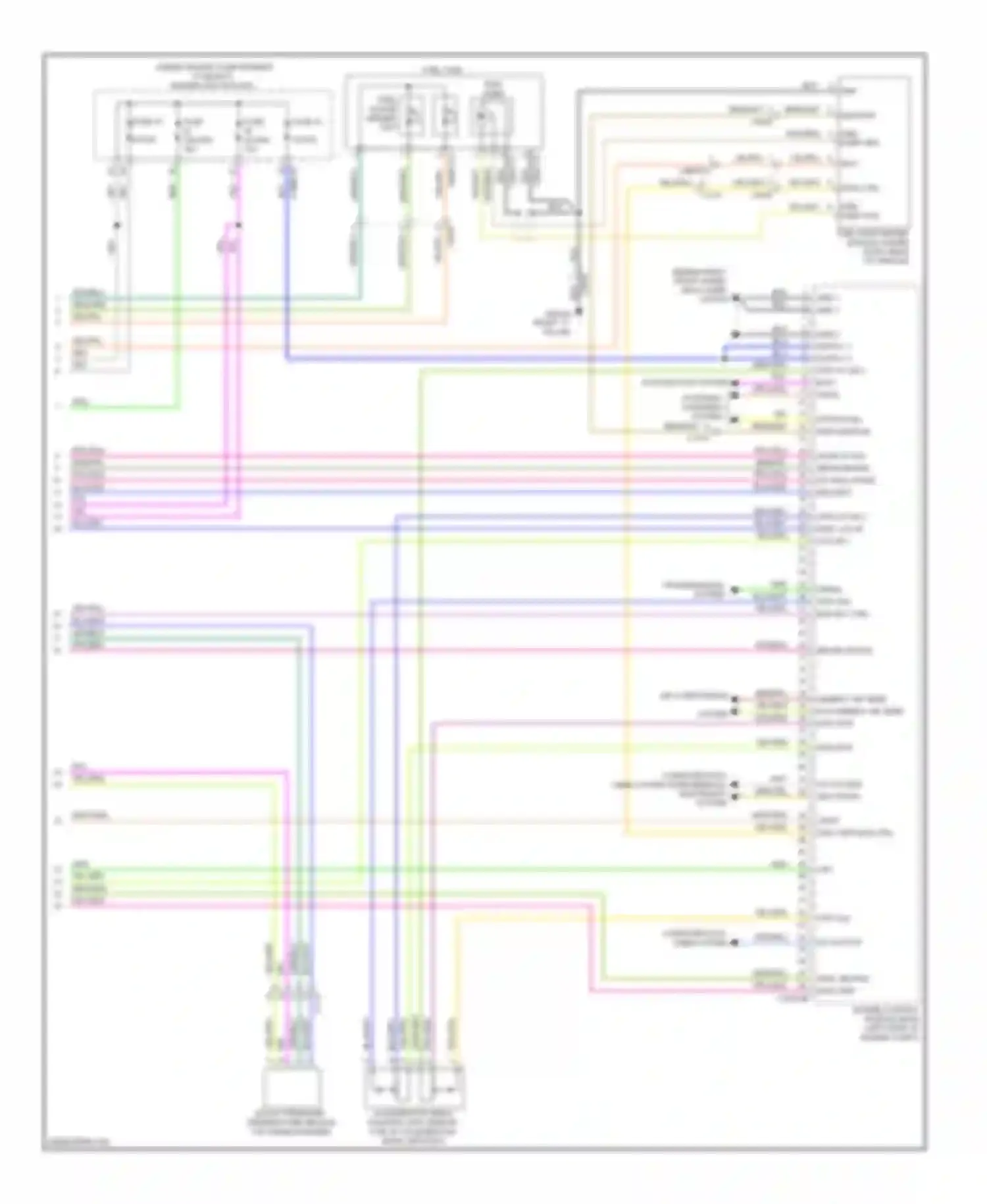 XF Jaguar I facelift (2011-2015): Wiring diagram engine performance 2.0l turbo (6 of 6)