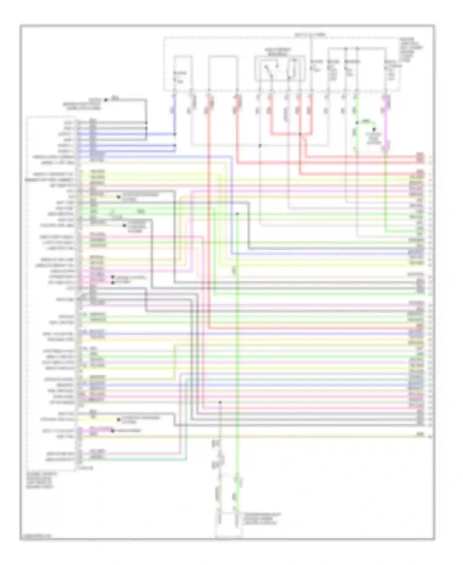 XF Jaguar I facelift (2011-2015): Wiring diagram engine performance 5.0l sc (1 of 9)