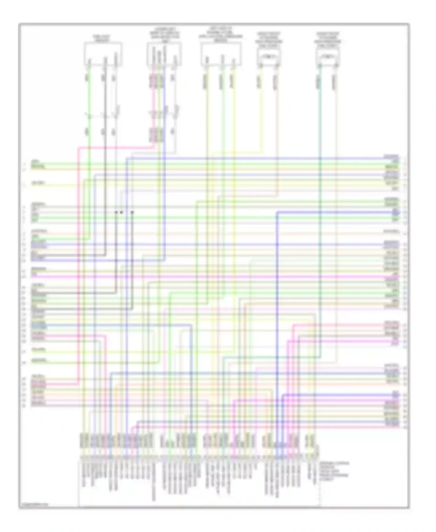 XF Jaguar I facelift (2011-2015): Wiring diagram engine performance 5.0l sc (6 of 9)