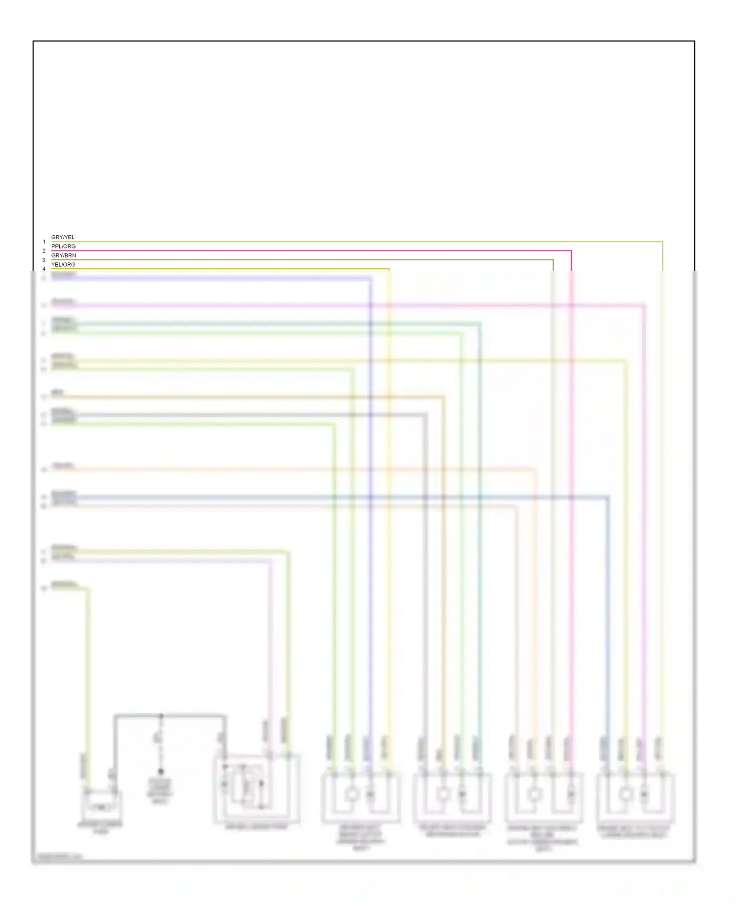 Wiring diagram blk for Jaguar XF I facelift (2011-2015) (54 of 125)